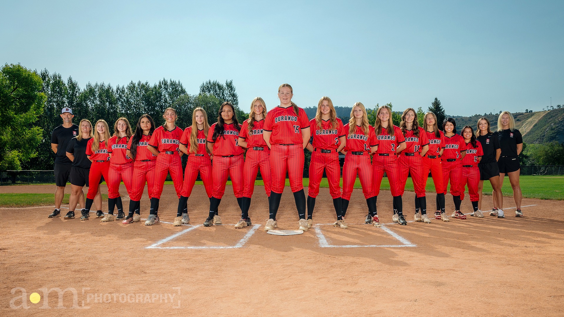 DHS Demon Softball team photo
