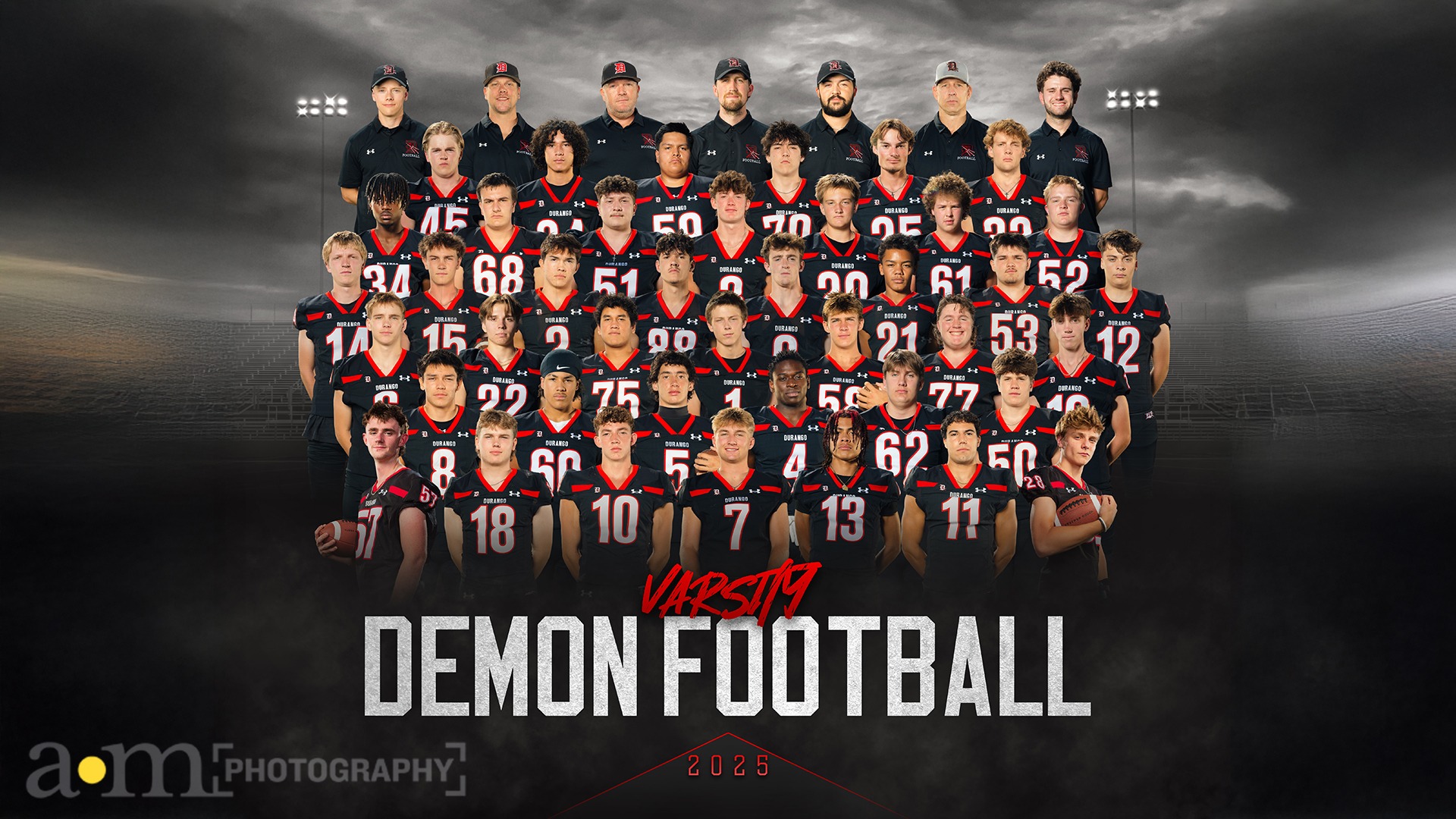 DHS Demon Football team photo