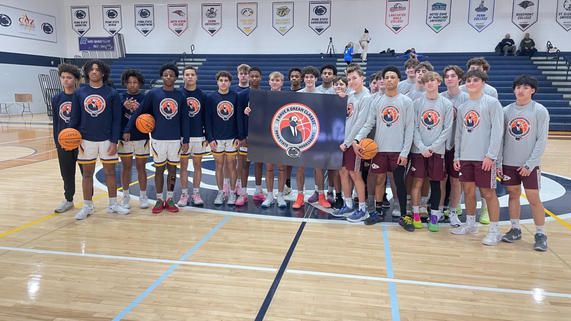 Slide 1 - Boys Basketball at Penn State Harrisburg for the I Have a Dream Classic