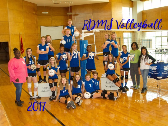 2017 Ruth Doyle 12-0 Volleyball Team