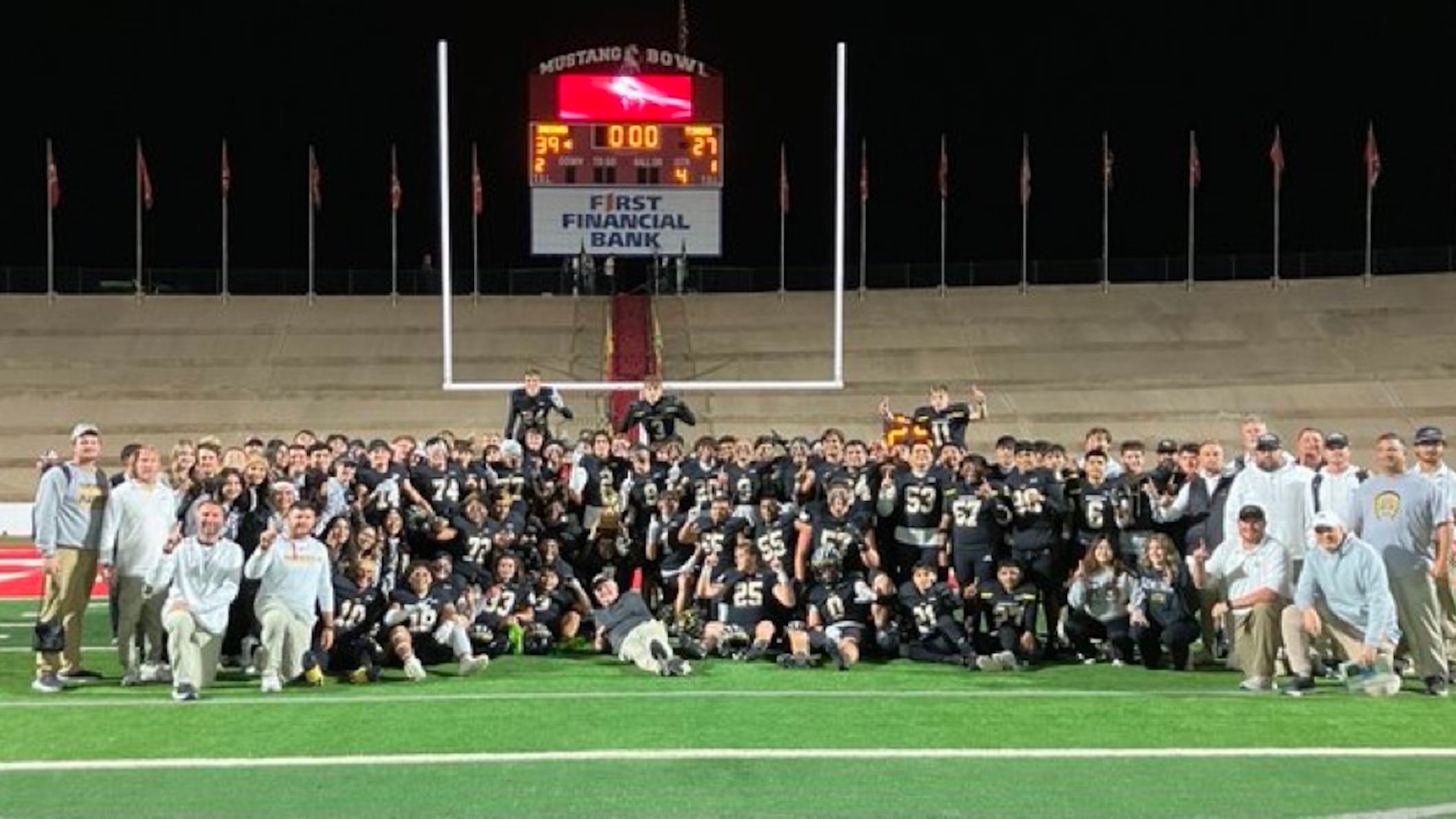 Slide 0 - Indians Claim the Area Championship 39-27