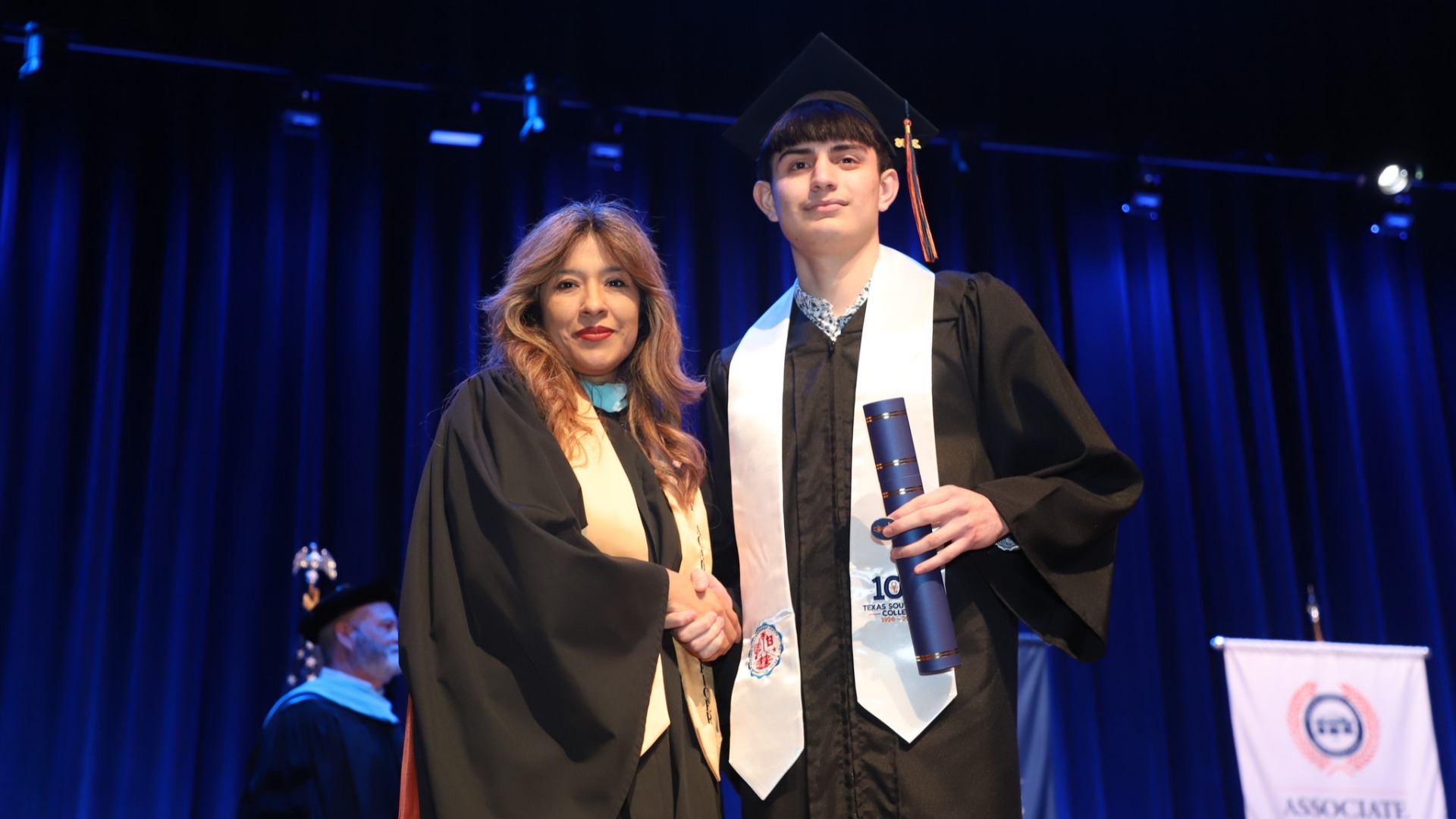 Slide 7 - CRISTIAN VERGARA RECEIVES ASSOCIATE DEGREE FROM TSC