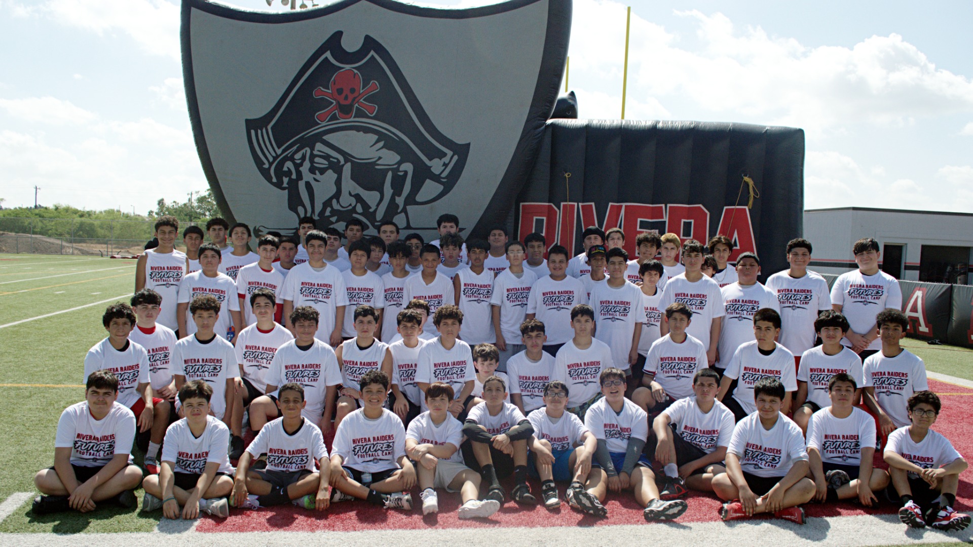 Slide 1 - 2026 RIVERA RAIDERS FUTURES CAMP WRAPS UP AFTER HIGHLY SUCCESSFUL THREE-DAY EVENT