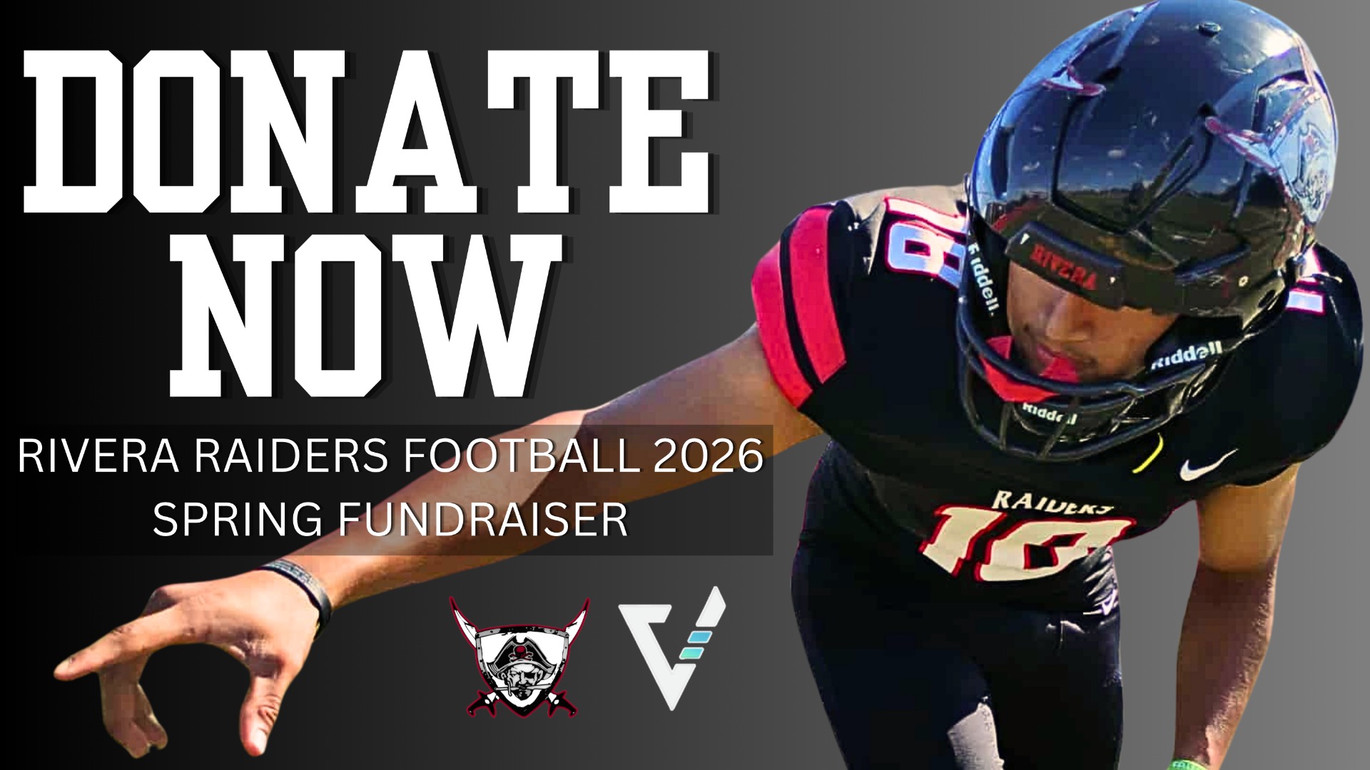 Slide 0 - FOOTBALL: FUNDRAISER LINK NOW OPEN