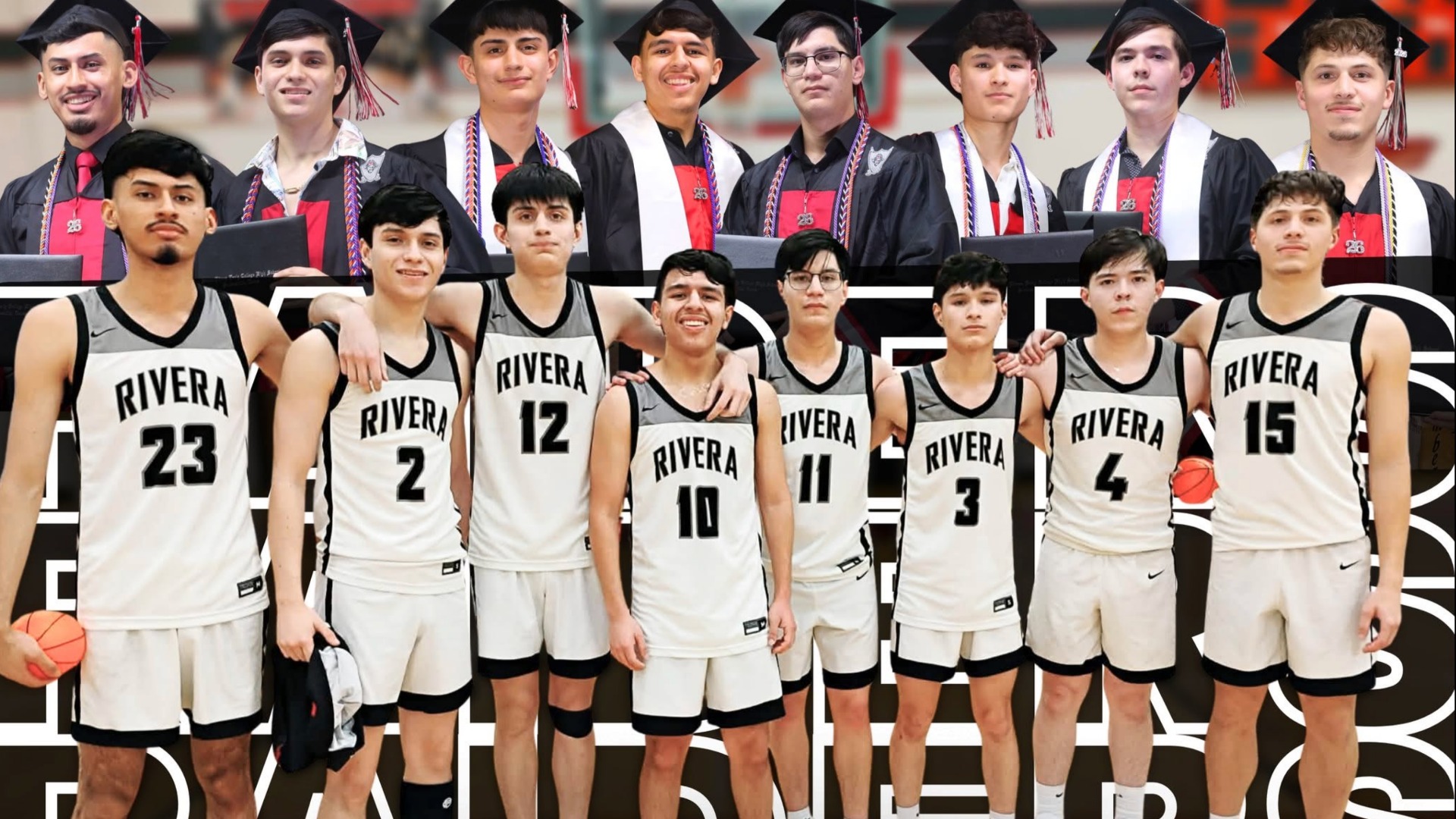 Slide 2 - THEIR FINAL HOOPS VICTORY: GRADUATION