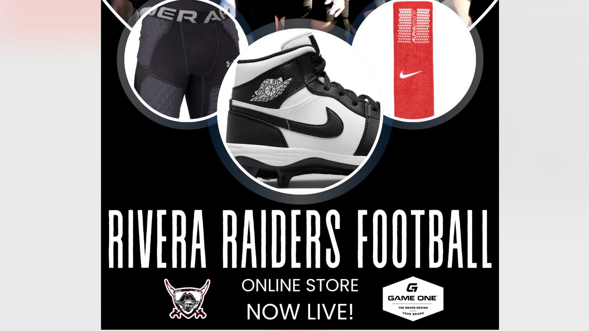 Slide 0 - THE OFFICIAL RAIDER TEAM STORE IS NOW LIVE