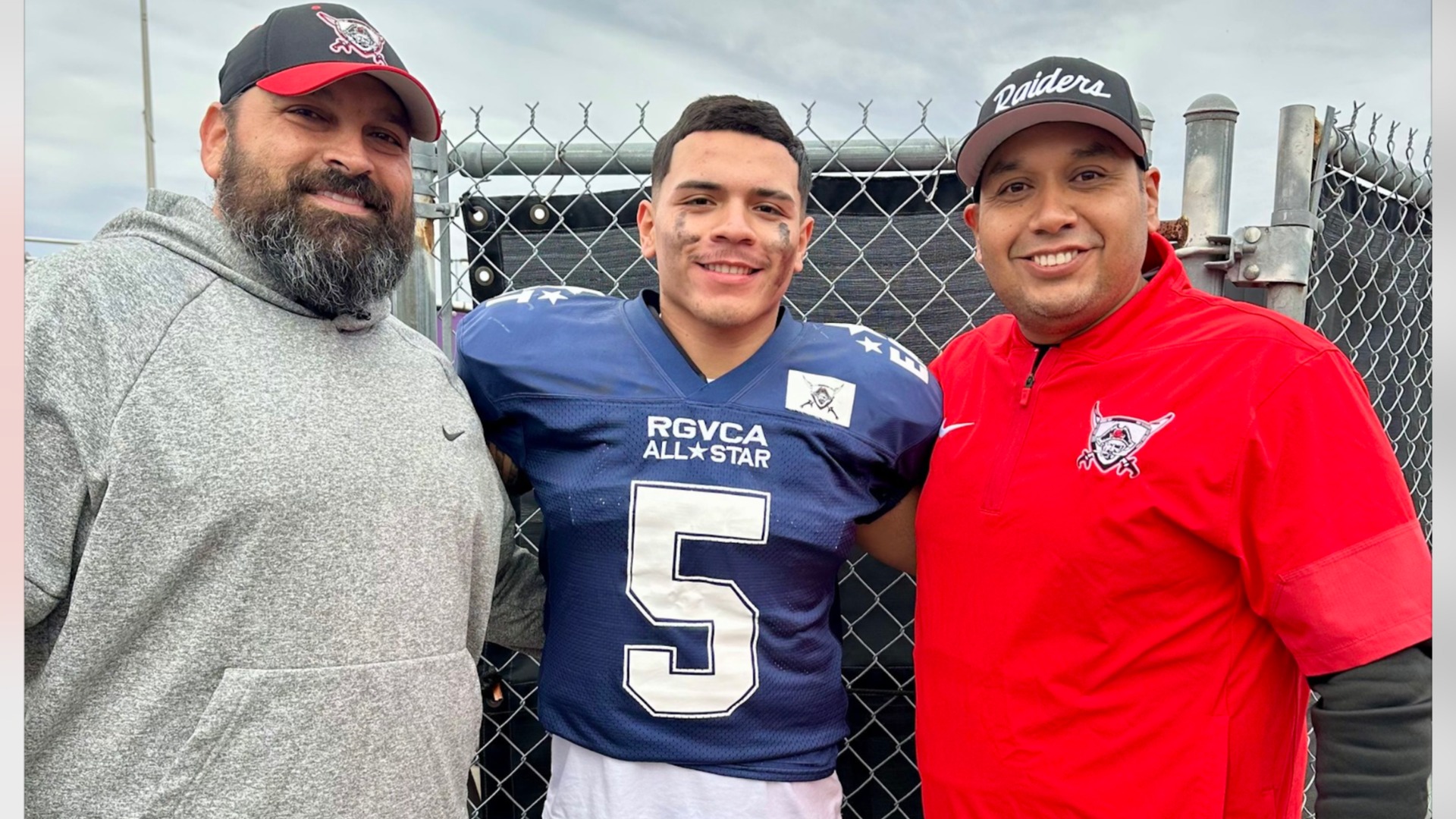 Slide 1 - EGUIA SHINES AT RGV ALL-STAR FOOTBALL GAME FOR THE EAST TEAM