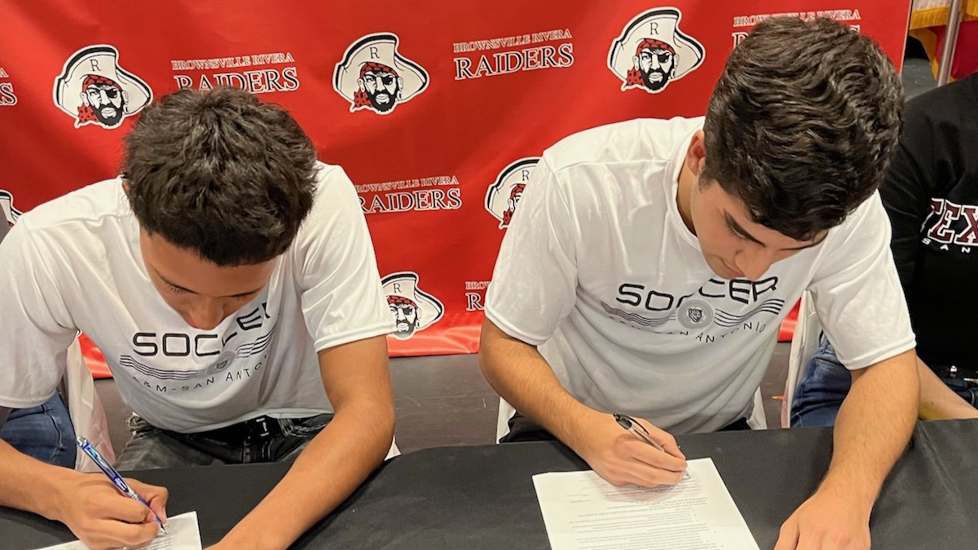 Slide 7 - BOYS SOCCER DUO MAKING A MOVE TO THE ALAMO CITY.