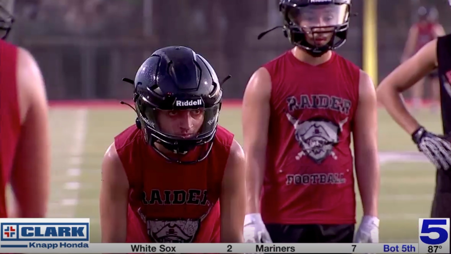 Slide 0 - KRGV SPORTS: TWO-A-DAY TOUR 2025, BROWNSVILLE RIVERA RAIDERS