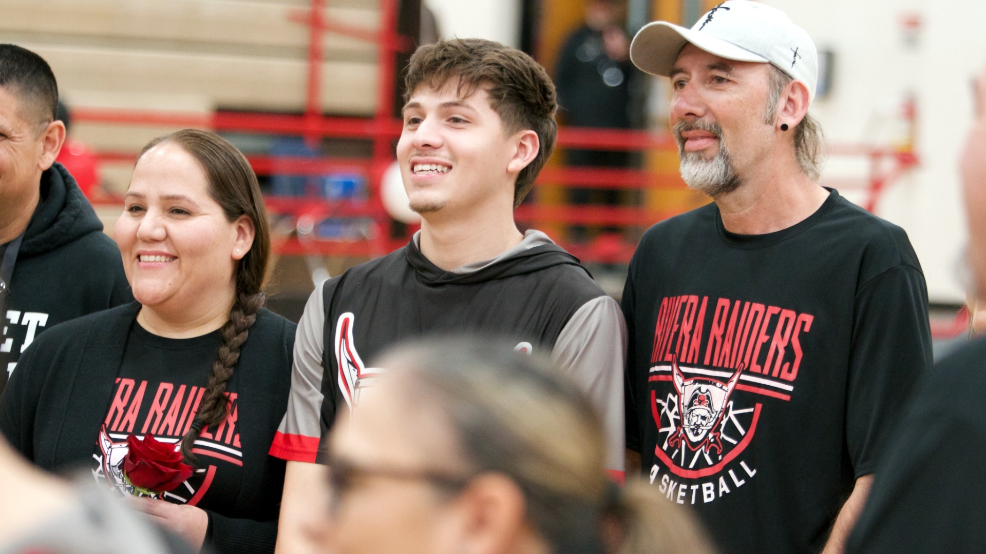 Slide 0 - PHOTOS: PARENTS & SENIOR NIGHT