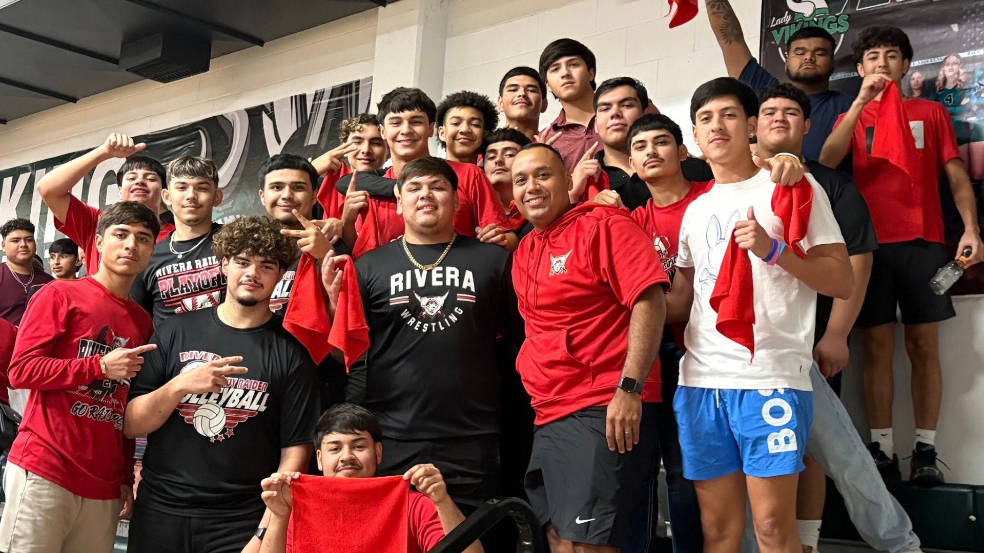 Slide 3 - FOOTBALL SHOWS UP TO PACE TO CHEER FOR VOLLEYBALL, LADY RAIDERS TAKE CARE OF BUSINESS 3-1