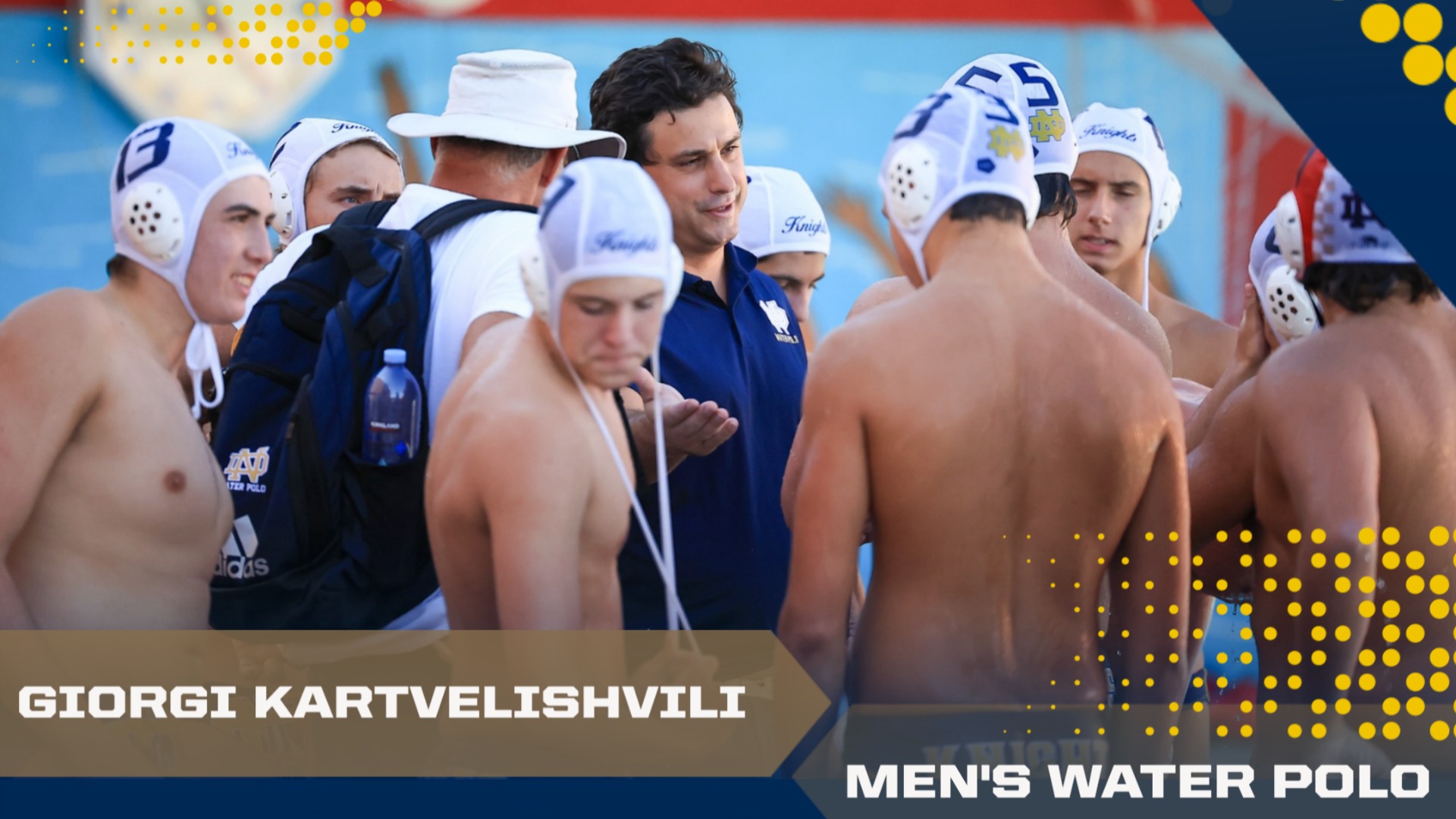 Slide 8 - GIORGI KARTVELISHVILI NAMED NOTRE DAME MEN'S HEAD VARSITY WATER POLO COACH