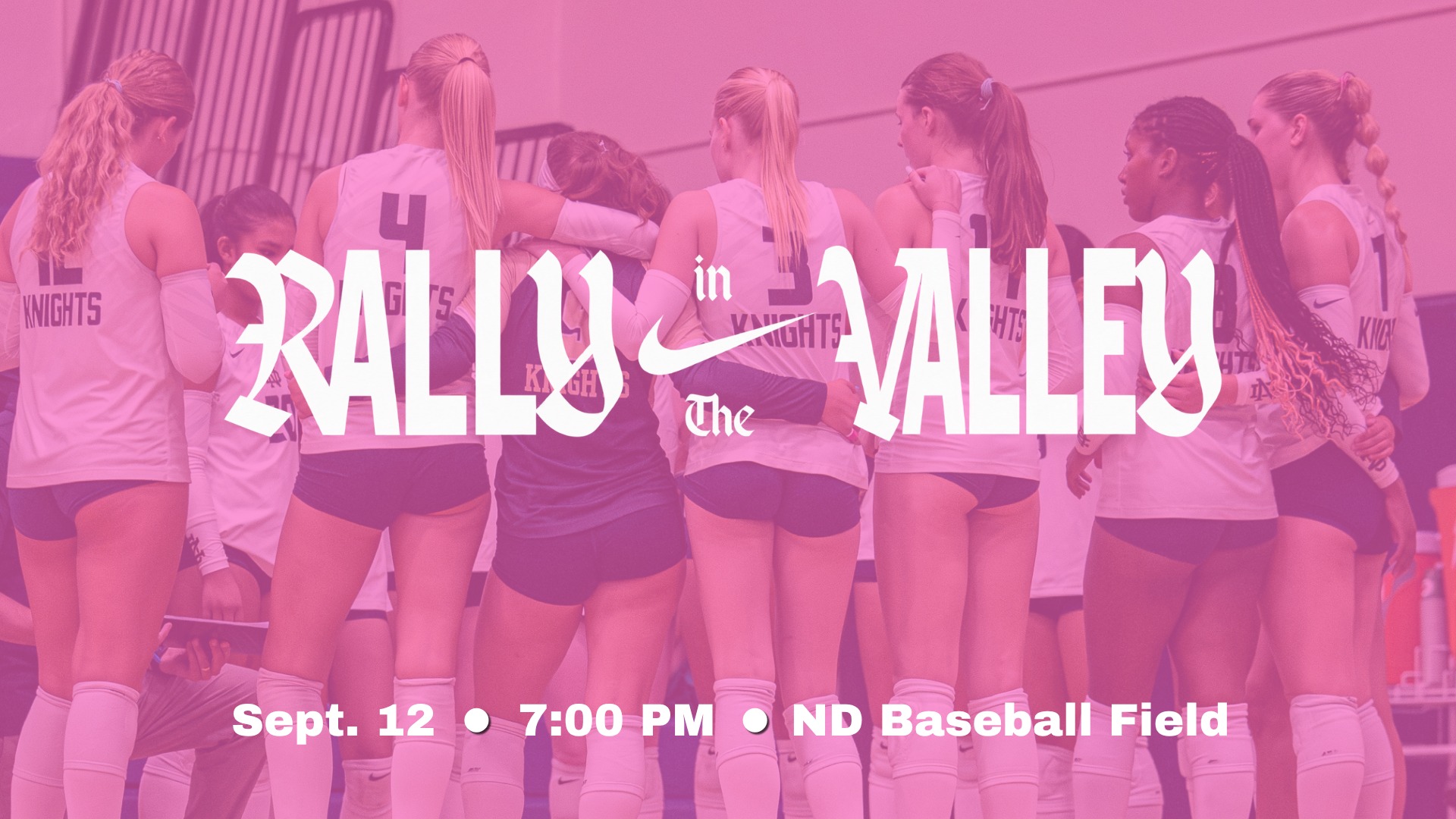 Slide 0 - Notre Dame to Host Rally in The Valley on September 12