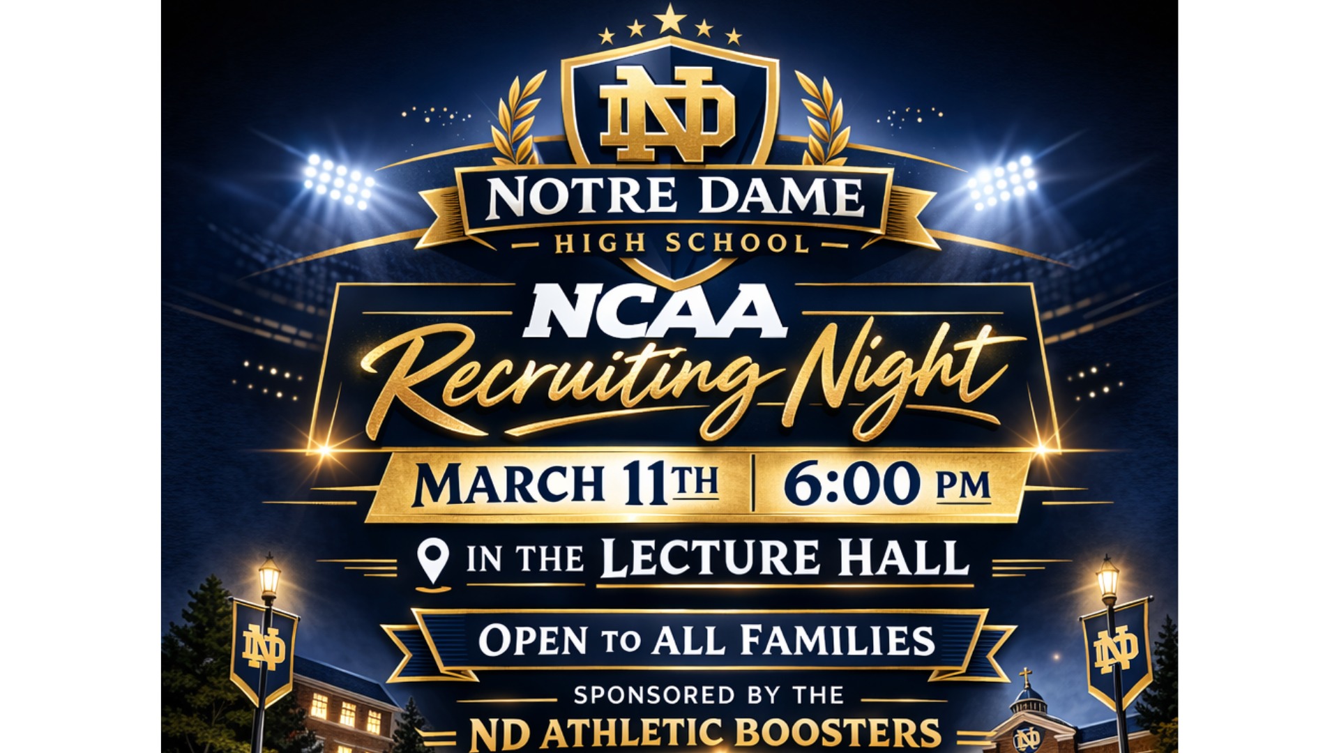 Slide 0 - NCAA Night - March 11