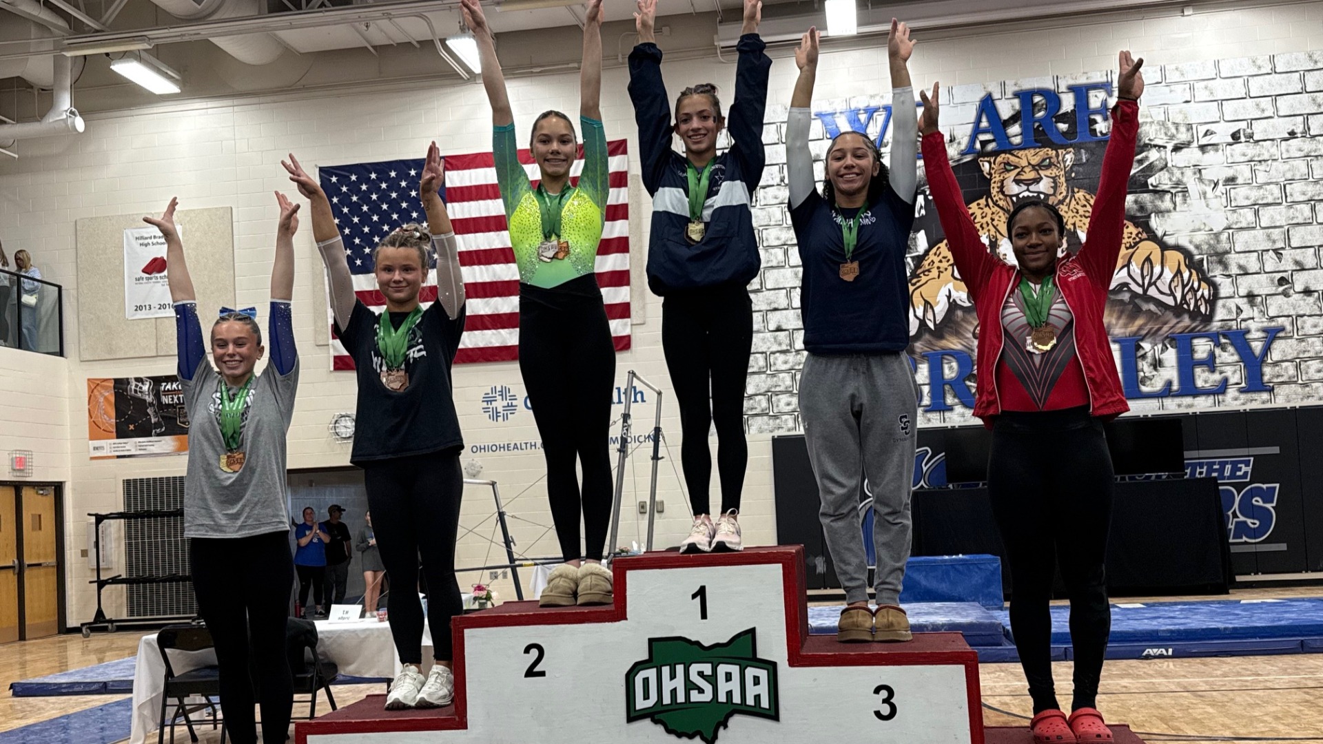 Slide 0 - Sofia Macias 2025 & 2026 Gymnastics State Champion