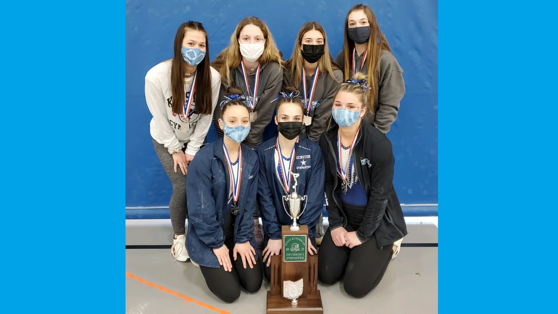 Slide 1 - 2021 Gymnastics State Runners Up