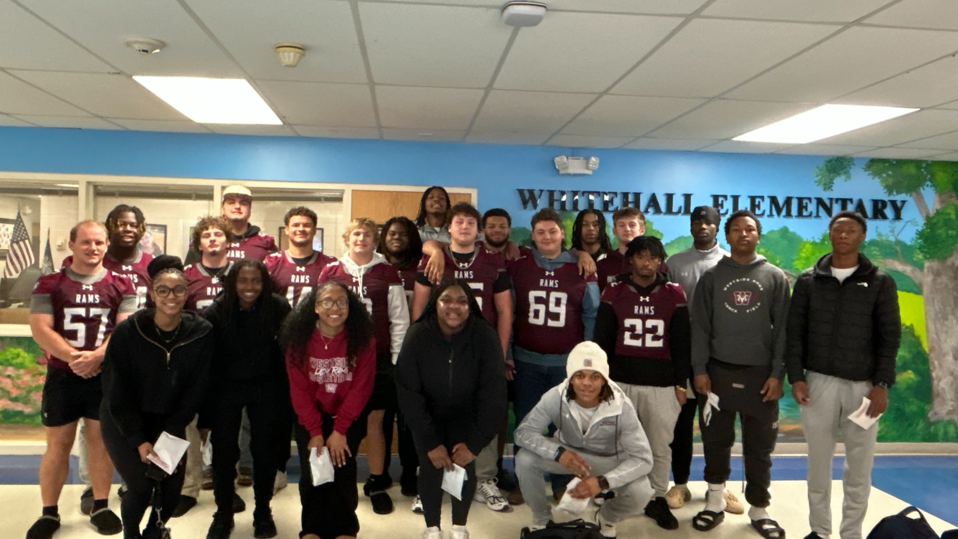 Slide 0 - Westside Athletes Read at Whitehall