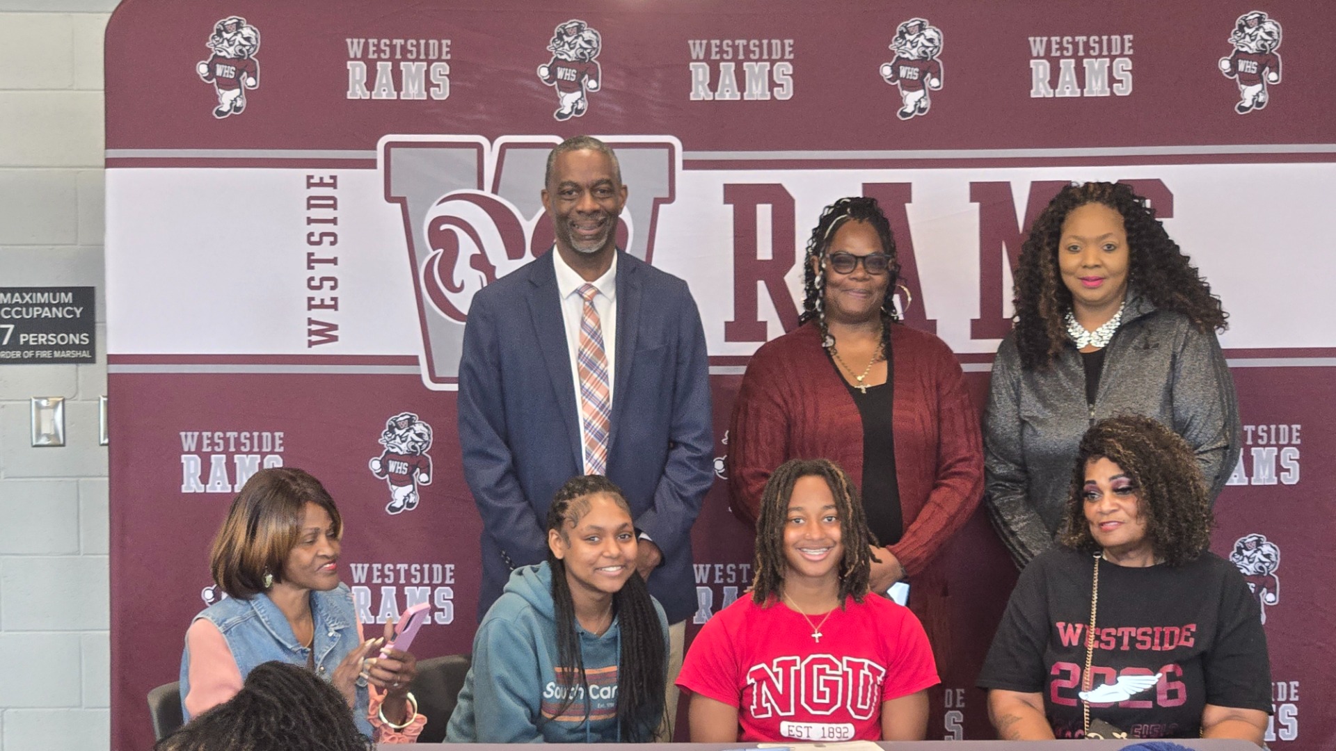 Slide 5 - AMBER HENRY SIGNS WITH NORTH GREENVILLE TRACK
