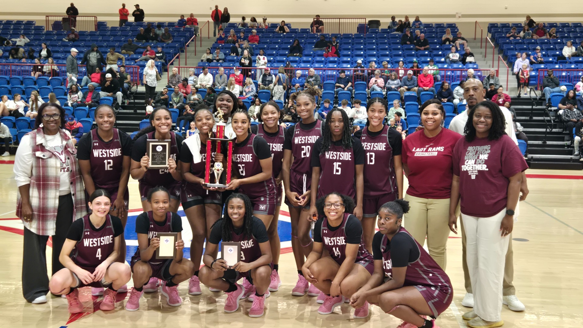 Slide 0 - Lady Rams Jefferson Tournament Champions