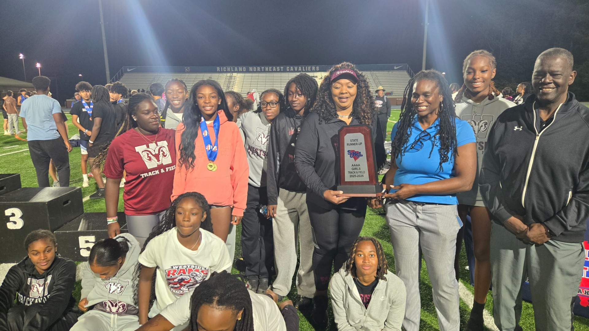 Slide 1 - LADY RAMS TRACK 4A STATE RUNNER UPS IN TRACK