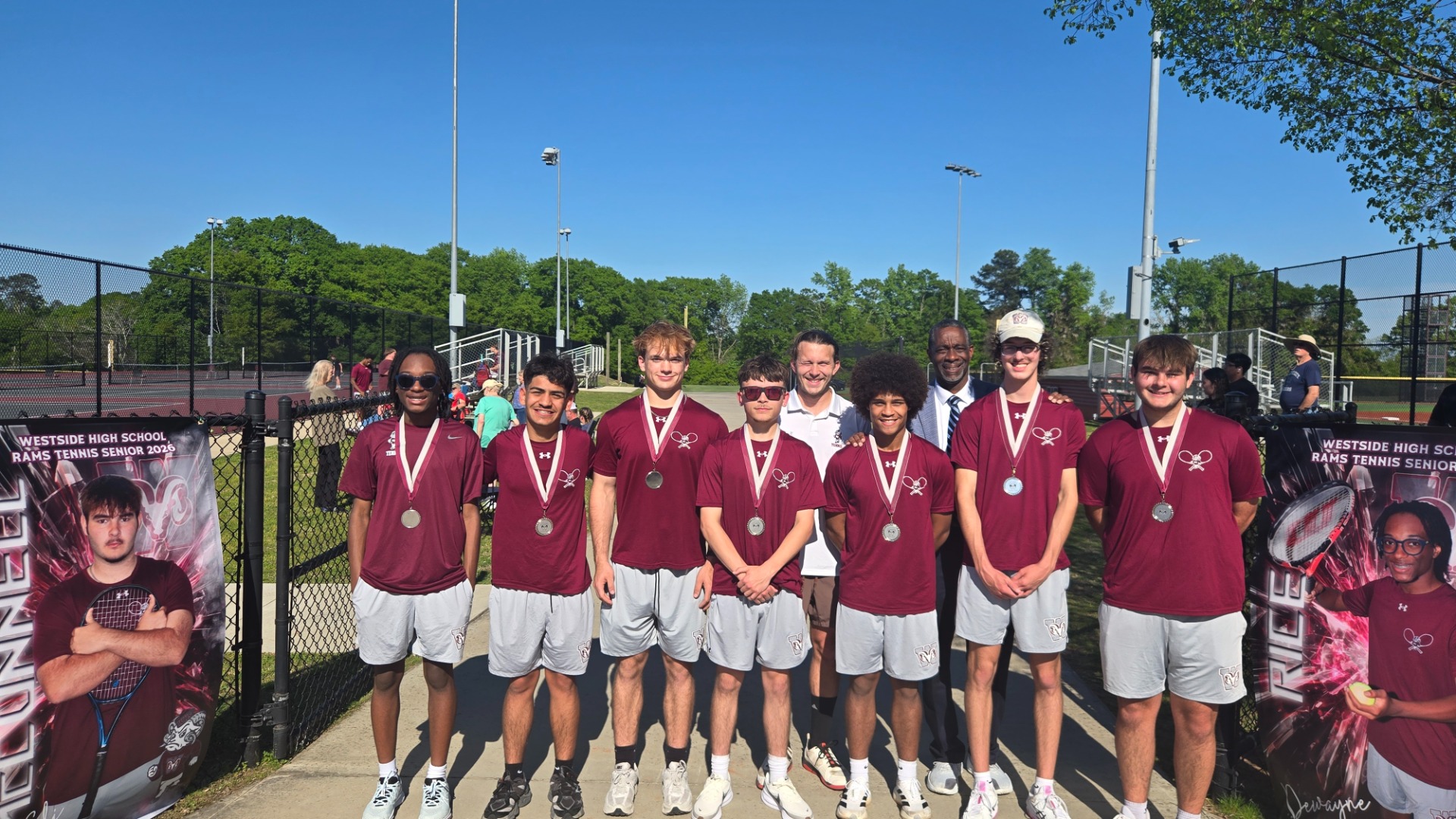 Slide 0 - WESTSIDE SENIOR NIGHT TENNIS