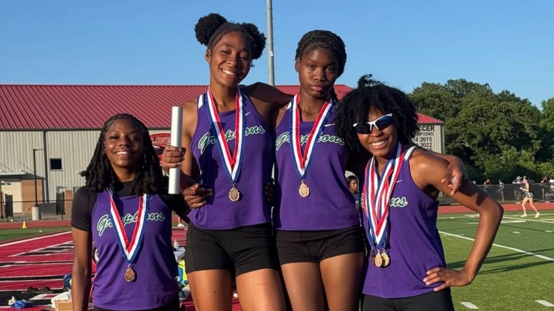 Slide 0 - 2026 Girls 4 x 400 Meter Relay 3rd Place Finish at Meet of Champions