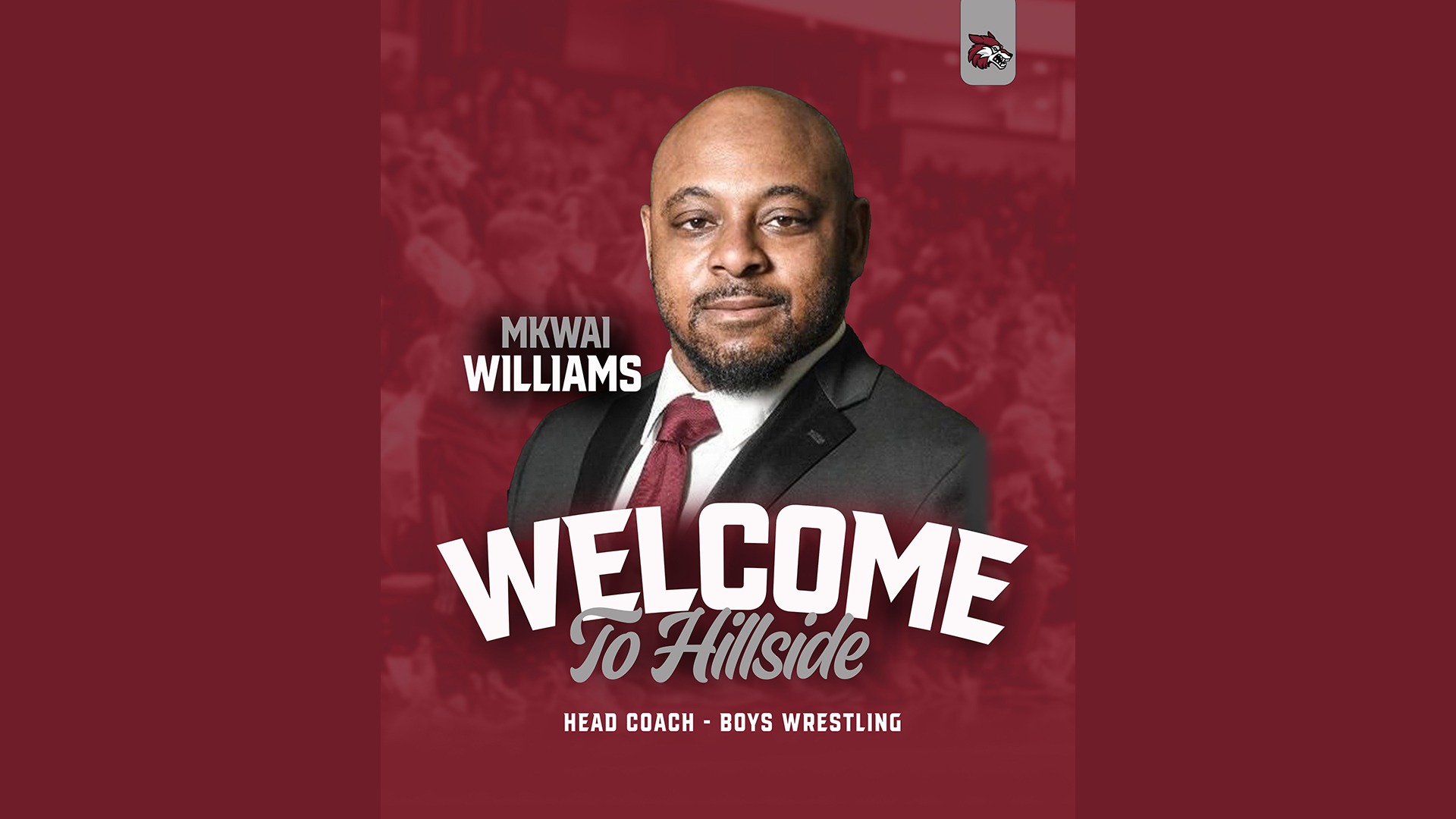 Slide 0 - Mkwai Williams Named Capitol Hill Boys Wrestling Head Coach