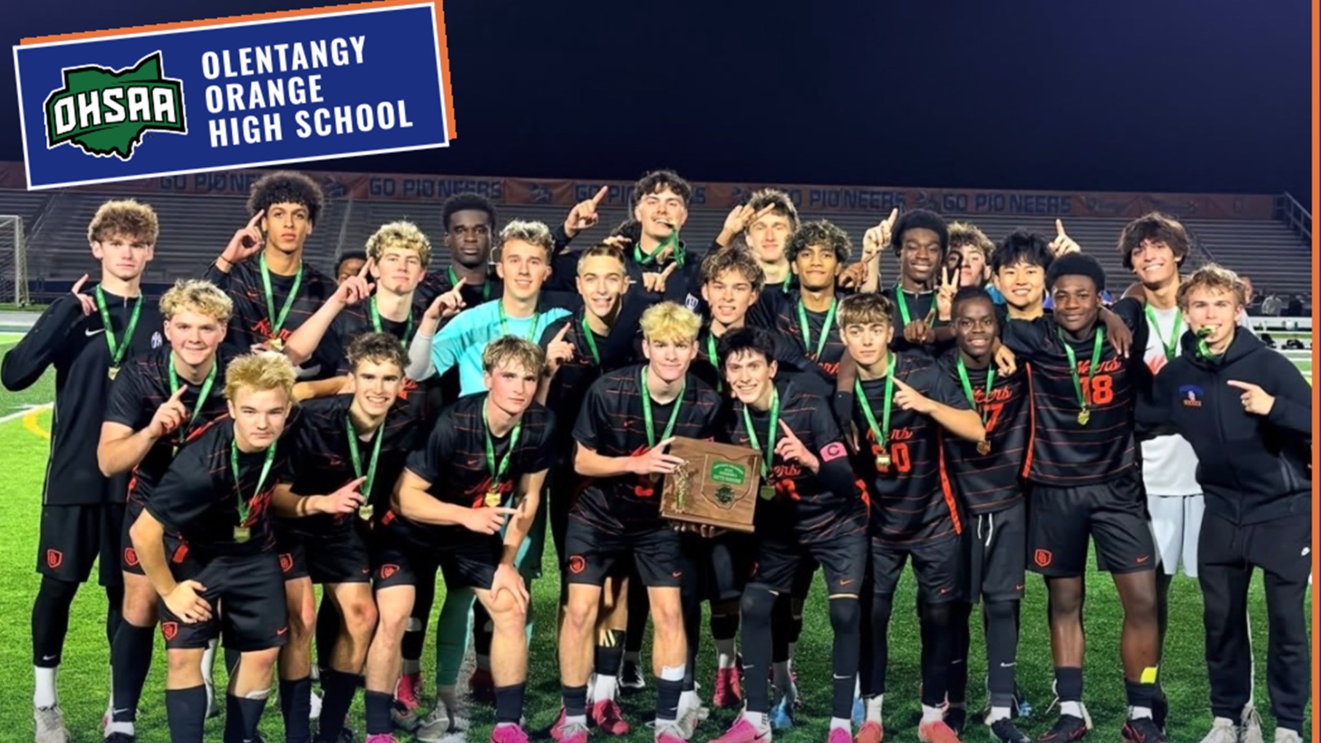 Slide 0 - Olentangy Orange Boys Soccer 26-27 OHSAA Central Division District Champs!