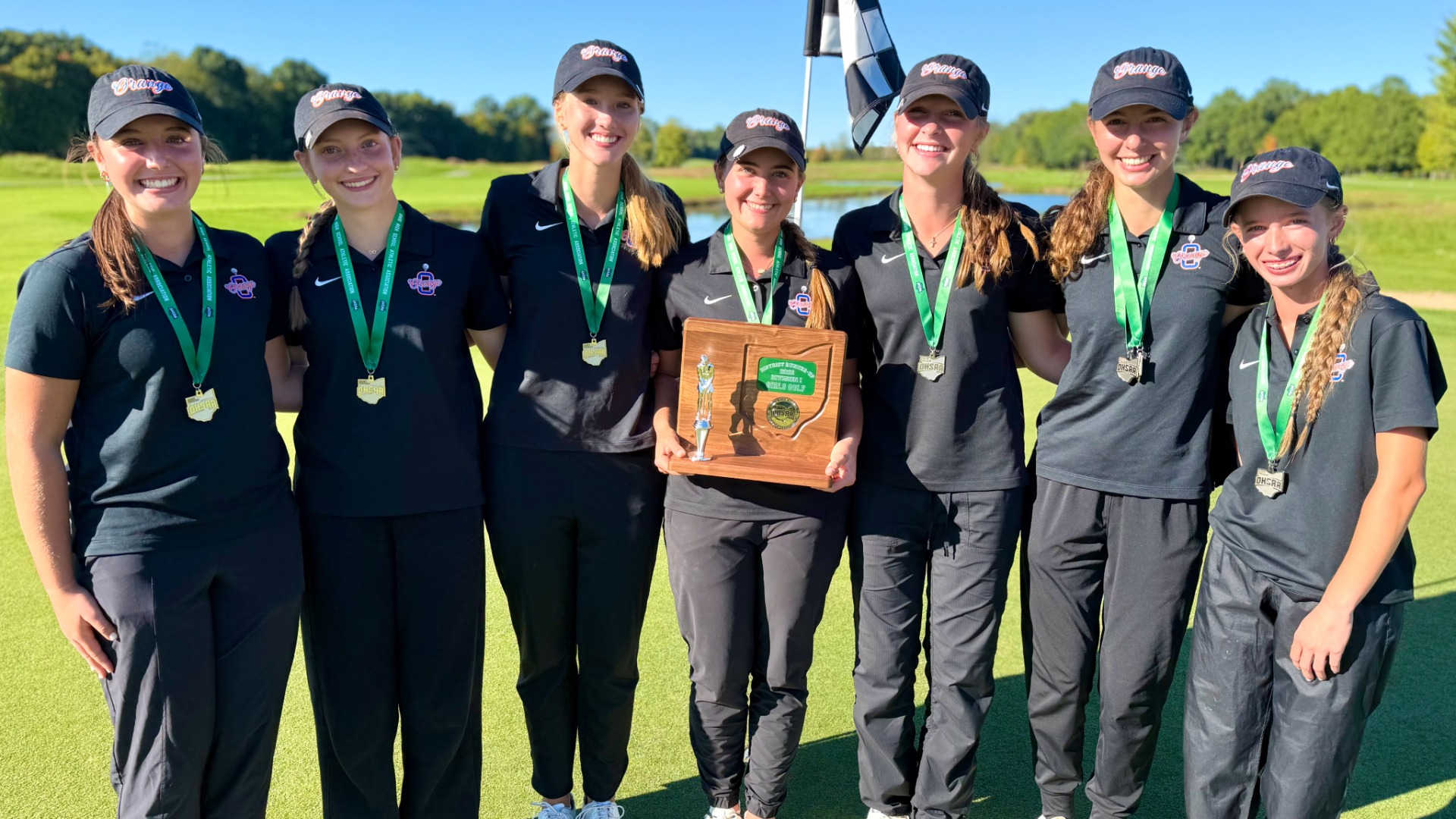 Slide 1 - Varsity Girls Golf Third Place at States 26-27