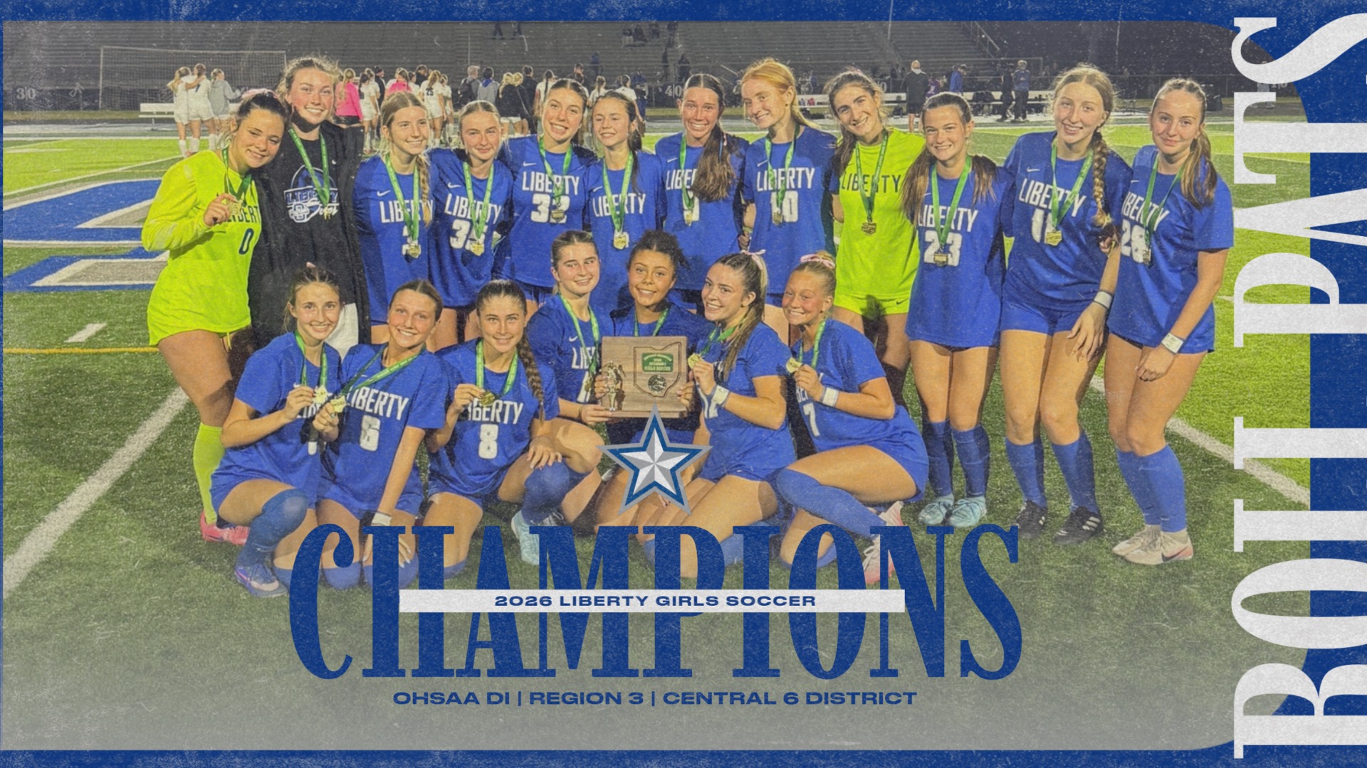 LADY PATRIOT SOCCER WINS 2026 DISTRICT CHAMPIONSHIP