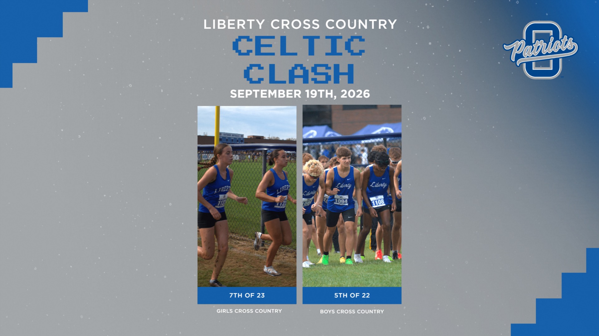 Slide 0 - CROSS COUNTRY WITH STRONG SHOWING AT CELTIC CLASH