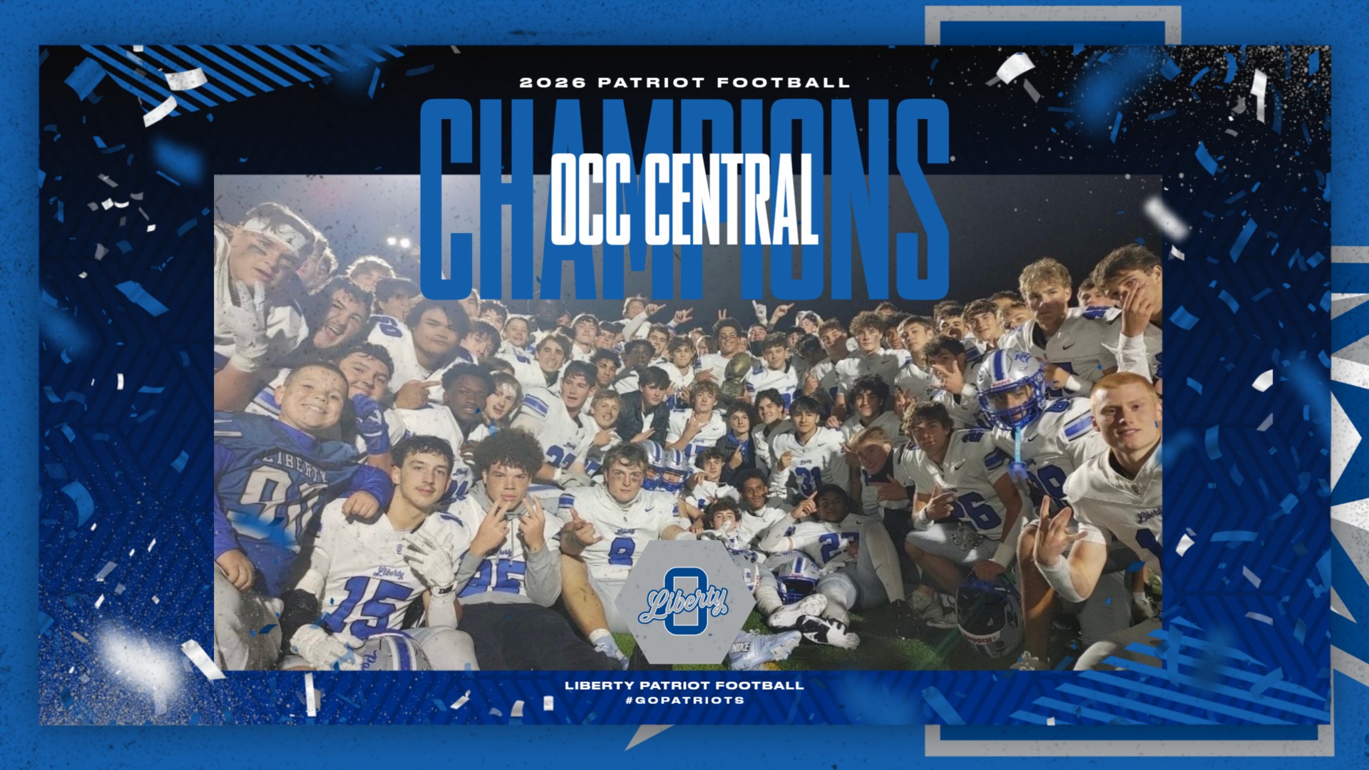 FOOTBALL WINS 10TH OCC TITLE IN SCHOOL HISTORY