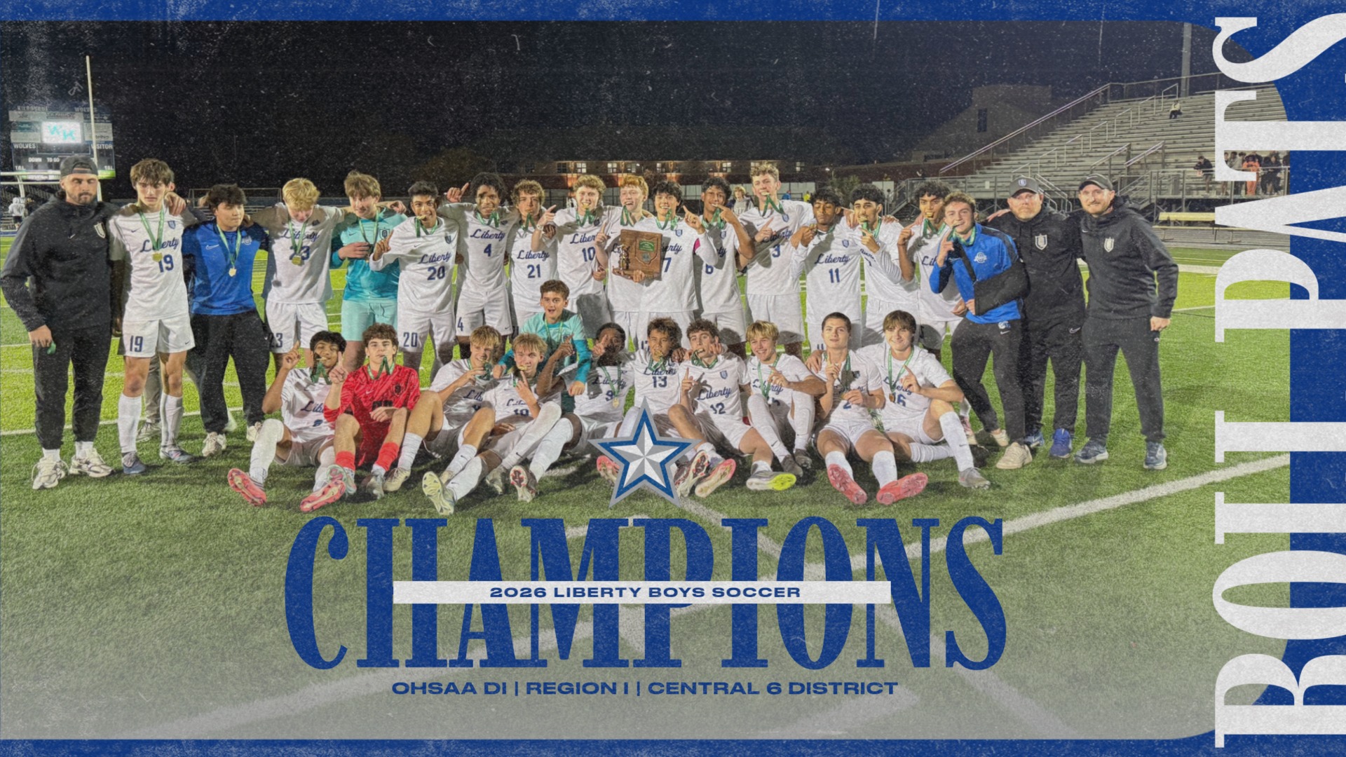 PATRIOT BOYS SOCCER WIN 2026 DISTRICT CHAMPIONSHIP