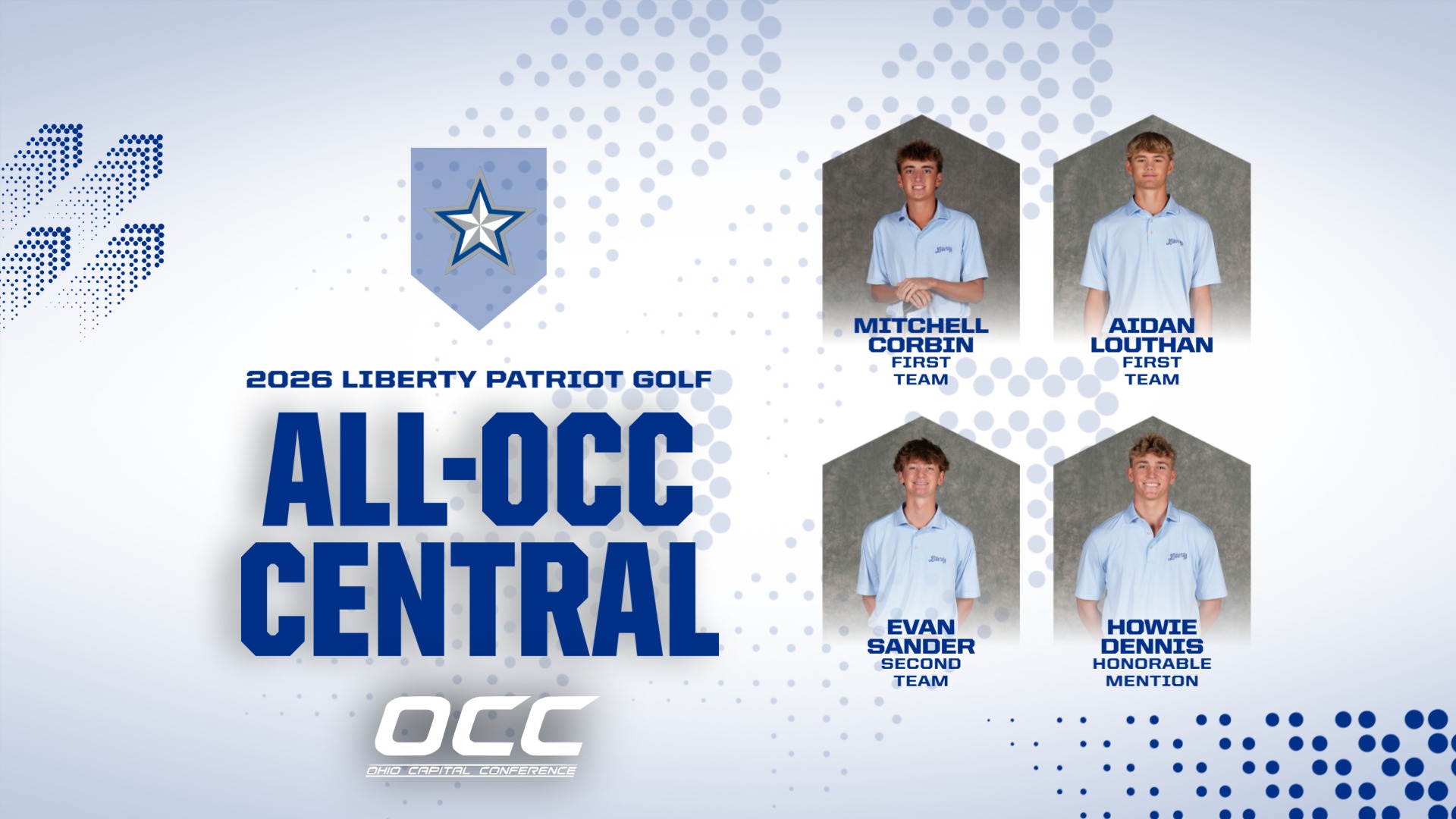 FOUR GOLFERS EARN ALL-OCC HONORS