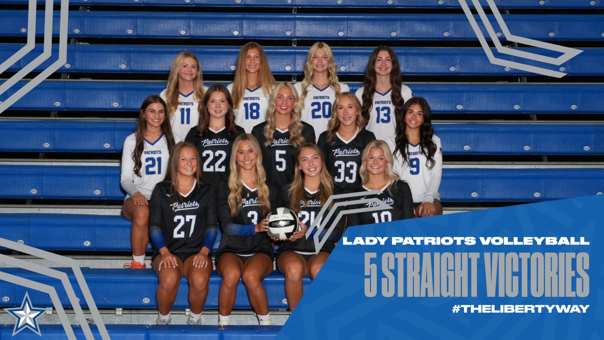 VOLLEYBALL CELEBRATES SENIOR NIGHT WITH 5TH CONSECUTIVE VICTORY