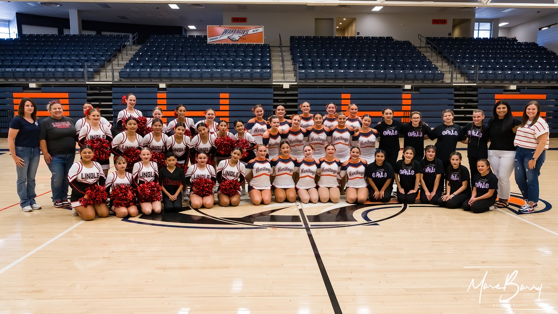 Slide 0 - 2024 HHS Competition Dance Showcase with Lingle Lionettes and Oakdale Opals