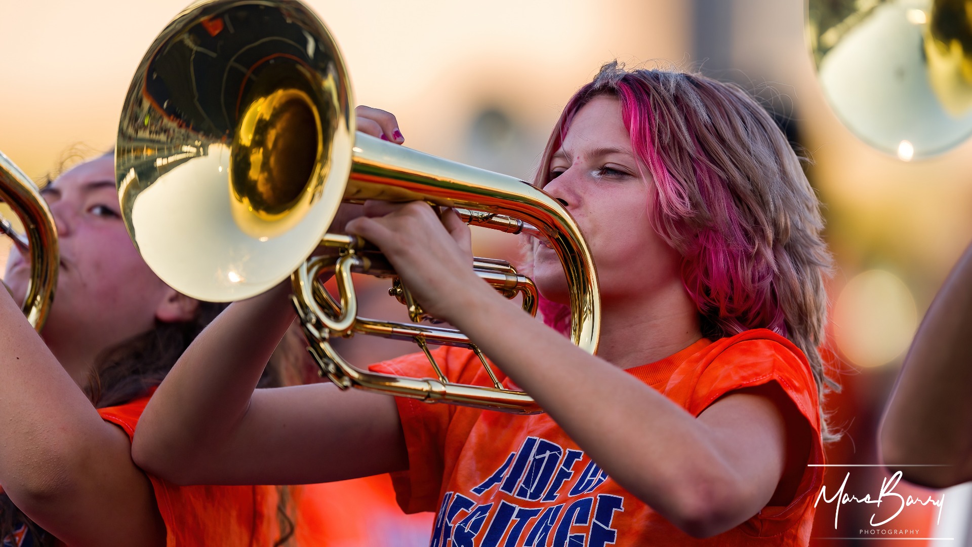 Slide 7 - Friday night football is never complete without our Pride of Heritage Band