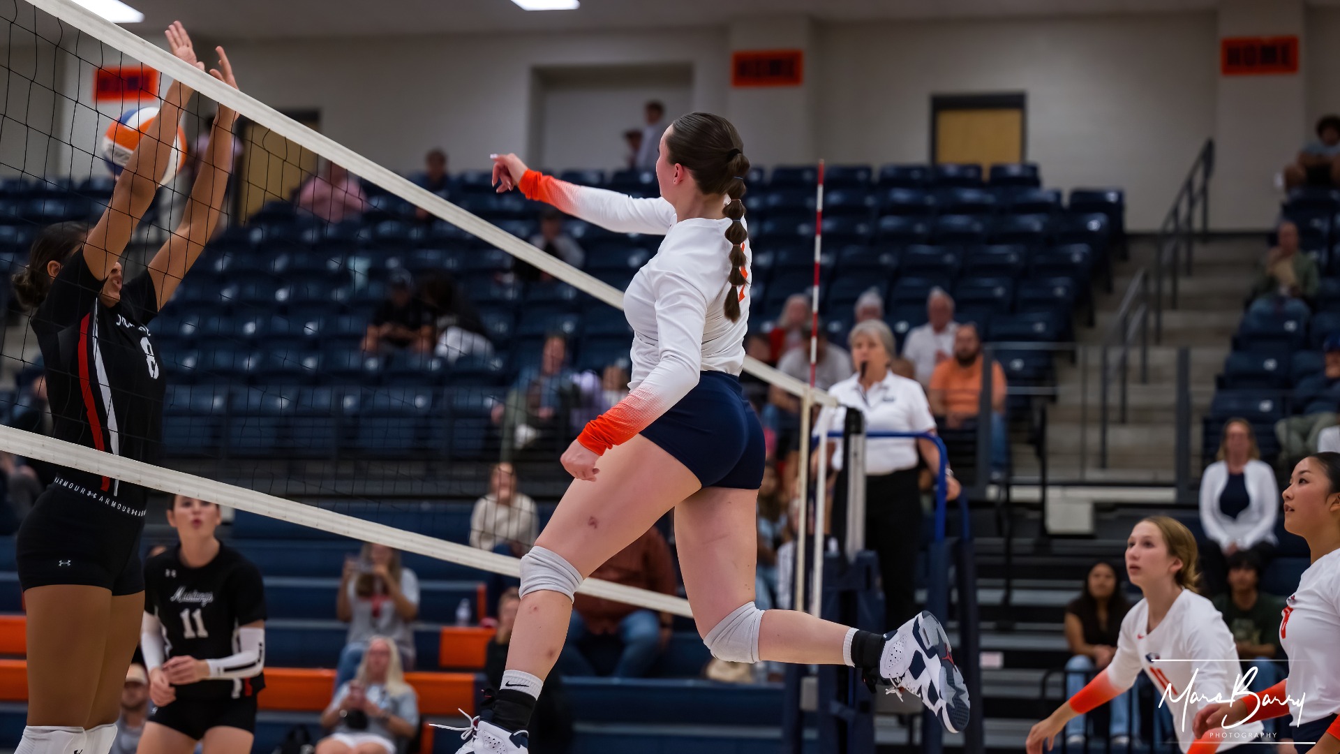 Slide 2 - Lady War Eagles get a straight set win over McDonald County