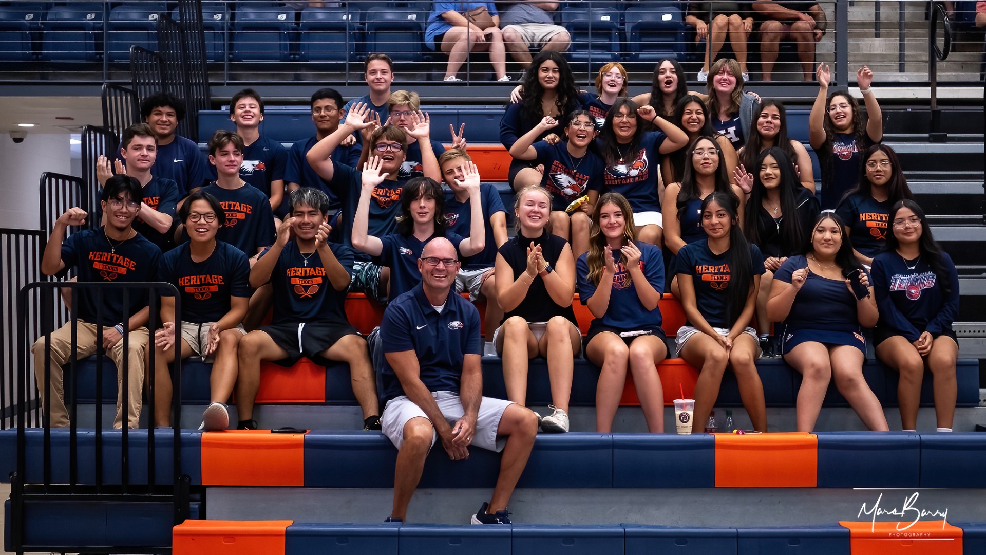 Slide 6 - Heritage Boys and Girls Tennis are excited for the season!