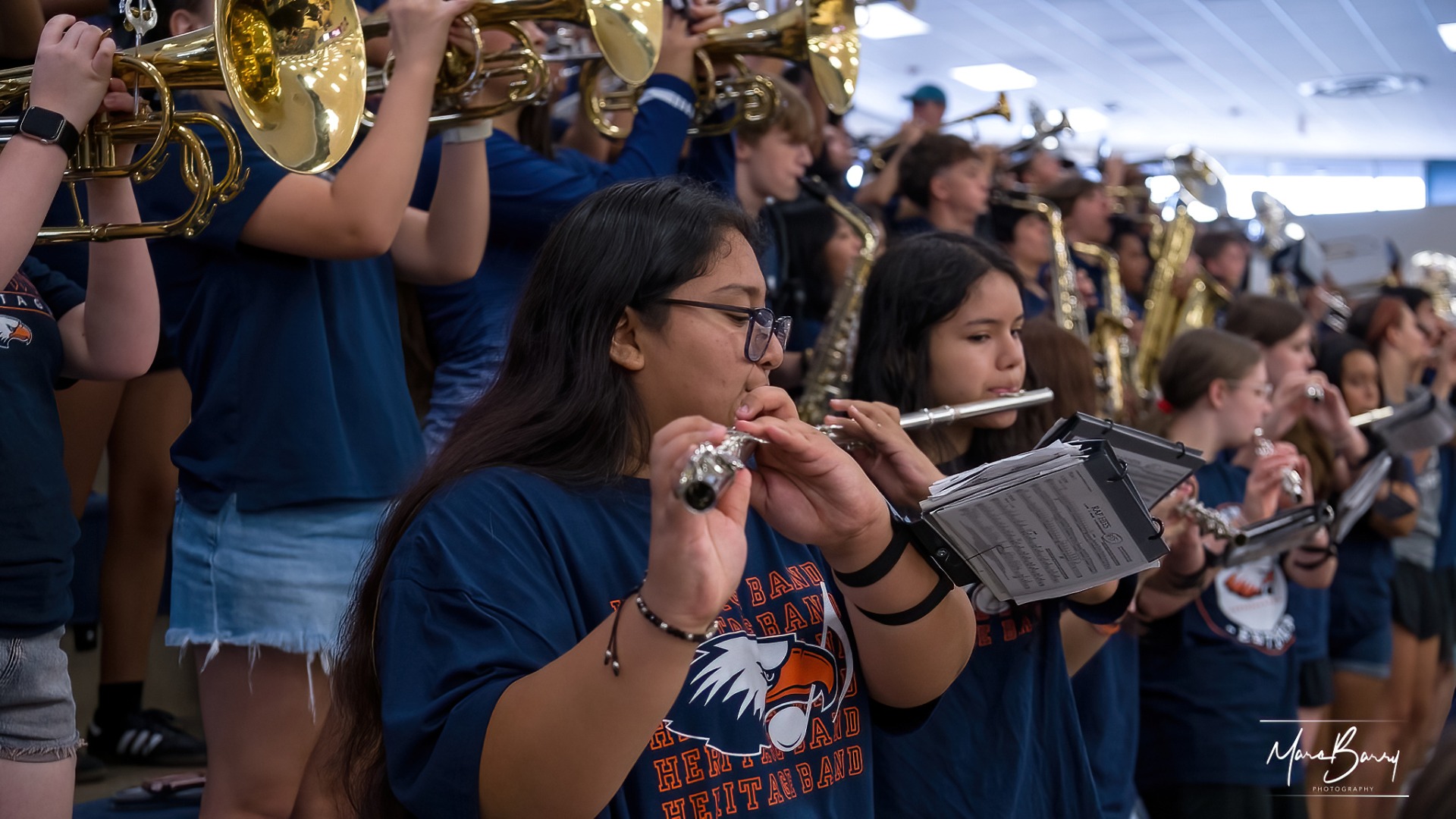 Slide 3 - The Pride of Heritage Band bringing the music for Flight Day 2026