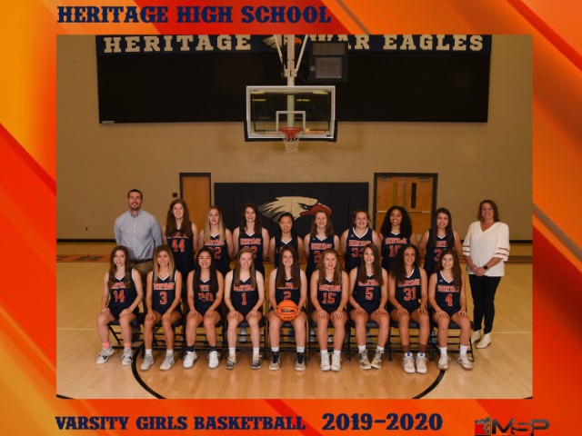 Varsity Girls Basketball 2019-2020