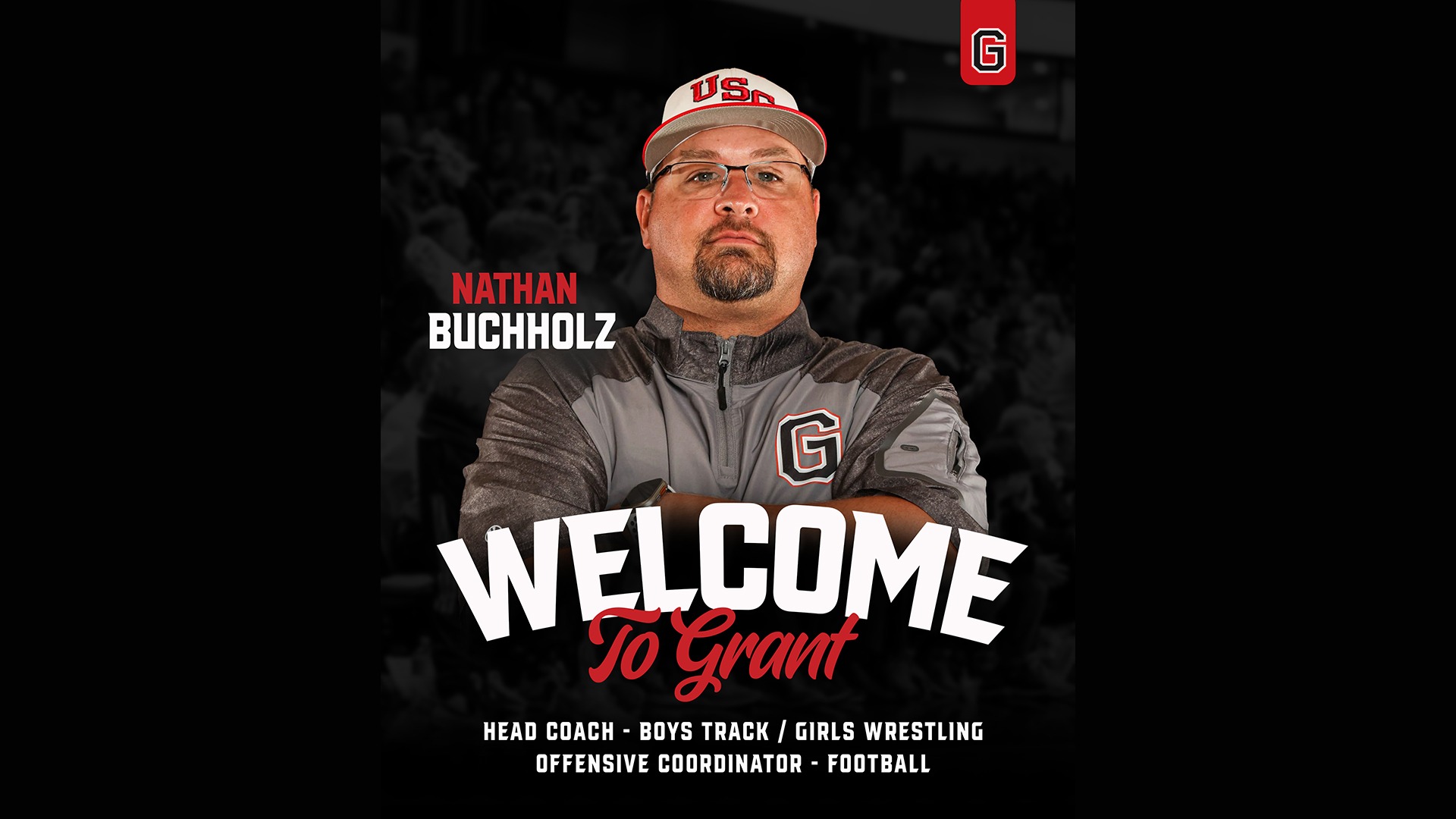 Slide 1 - Nathan Buchholz Named Head Coach for U.S. Grant Girls Wrestling