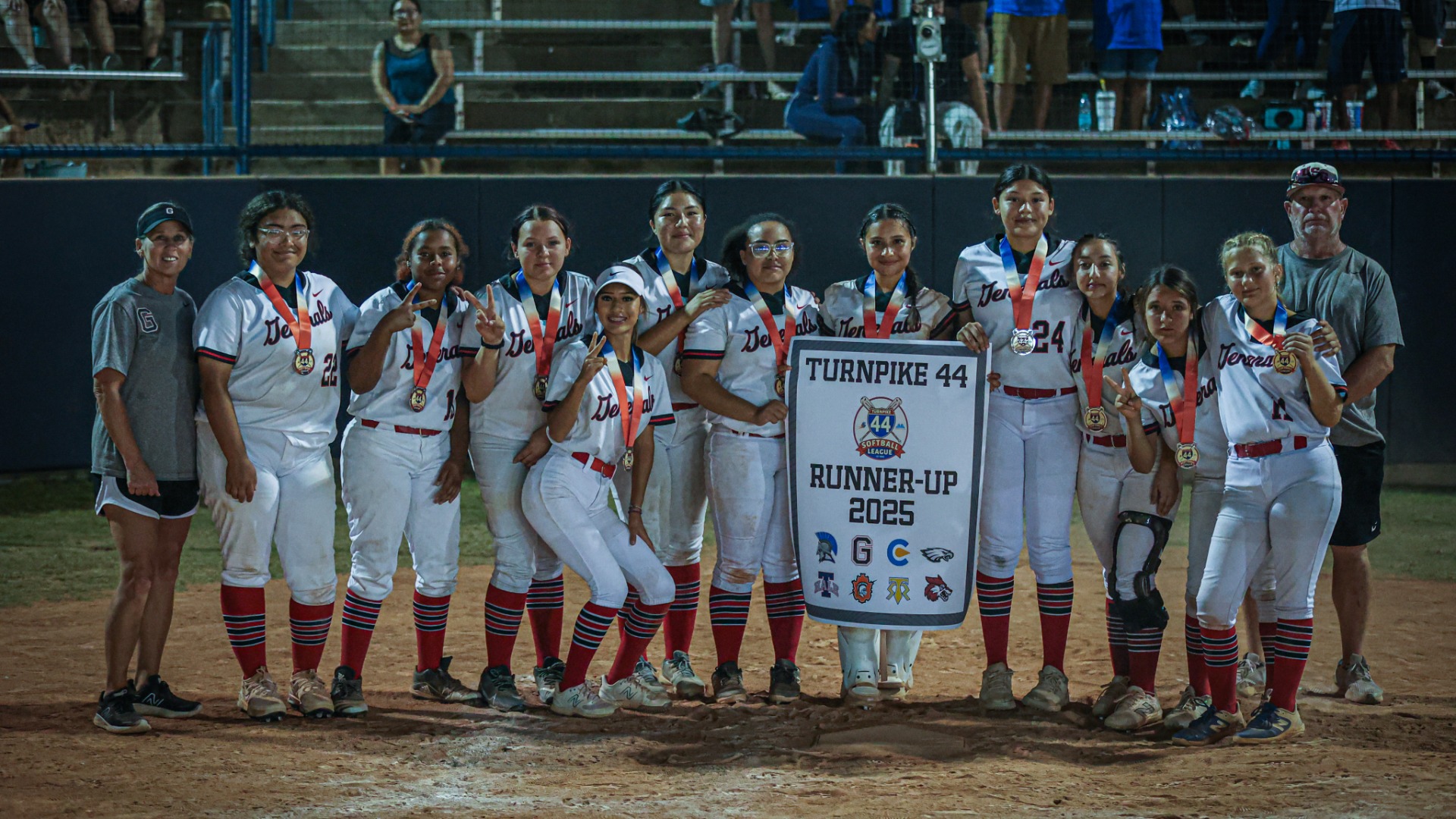 Slide 1 - Lady Generals Claim Turnpike 44 Softball Runner-Up Banner at Devon Park - Oct. 2