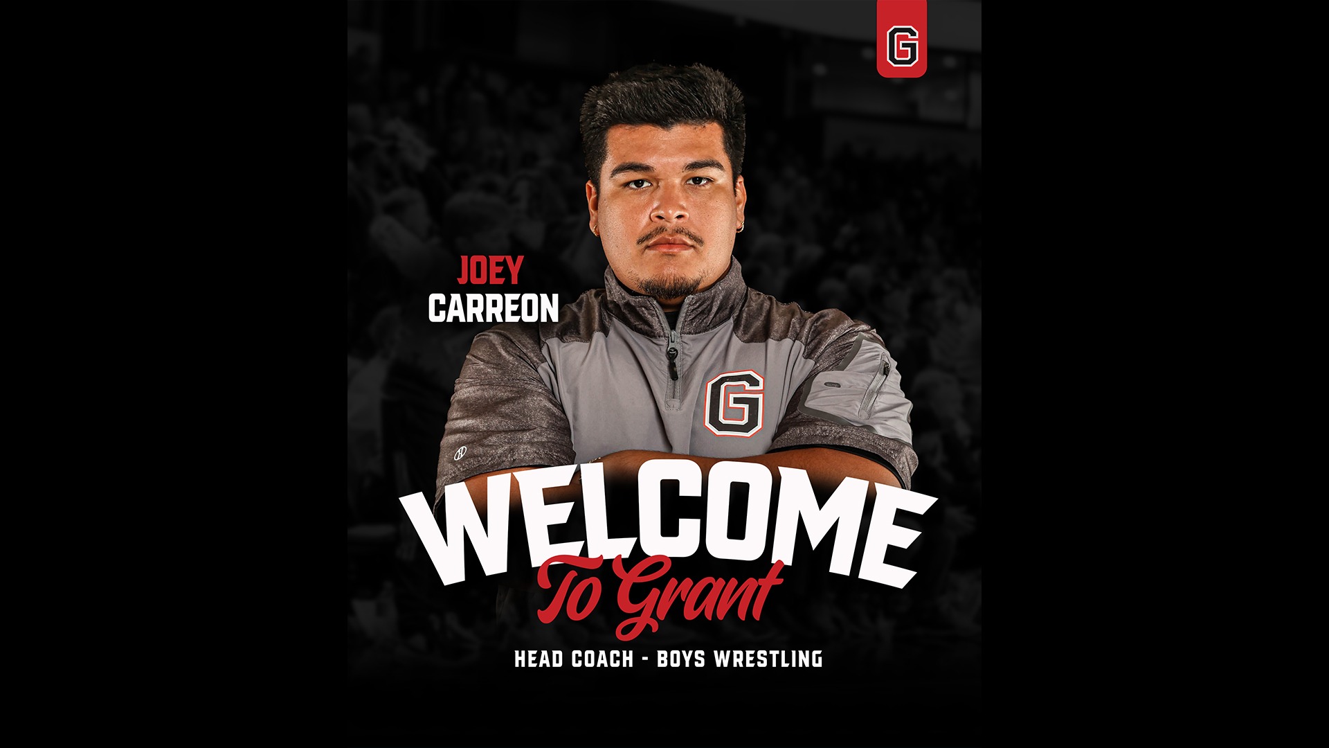 Slide 0 - Joey Carreon Named Head Coach for U.S. Grant Boys Wrestling