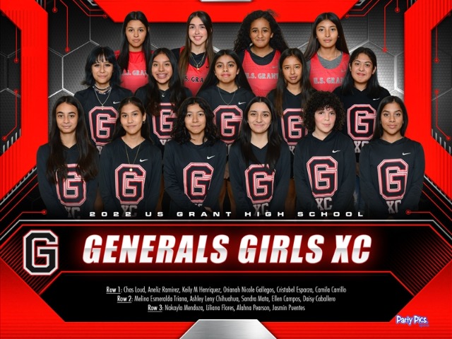 2022 Lady Generals Cross-Country