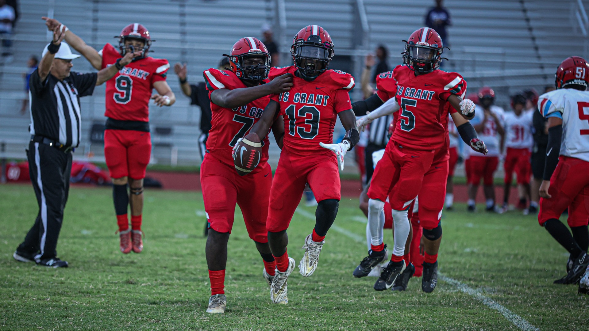 Slide 0 - Generals Dominate Western Heights 44-6 in OKCPS Game of the Week