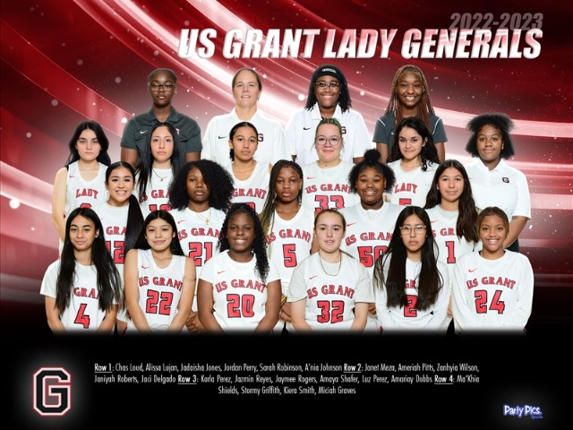 2022-23 Lady Generals Basketball