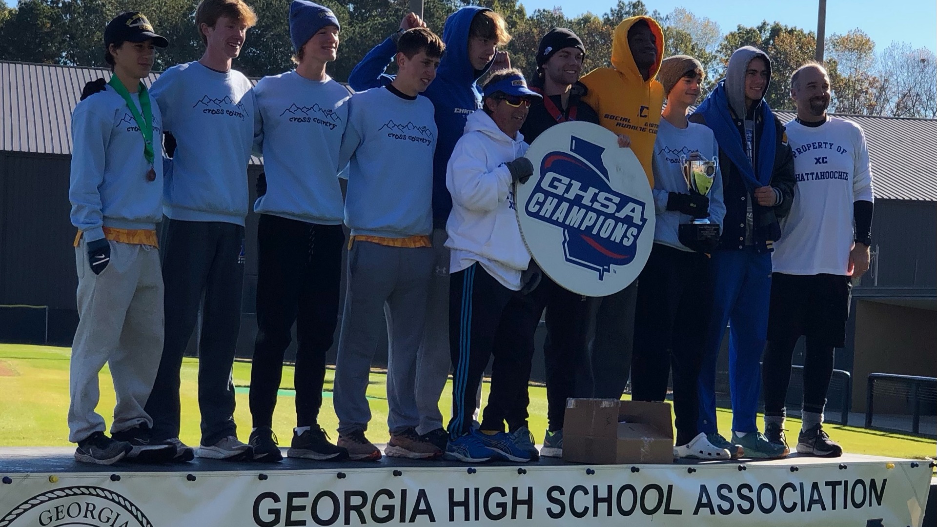 Slide 4 - GHSA 5A - Boys Cross Country - Boys Cross Country State Champions!