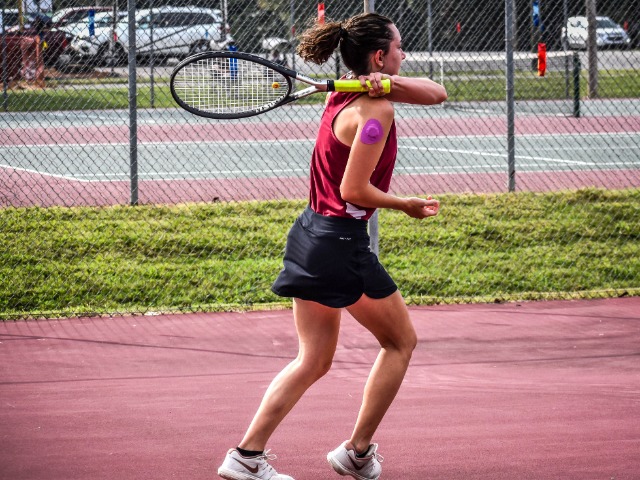 Varsity Girls Tennis vs. LRCA 9.17.20 (Photos by Kayleigh Smith)