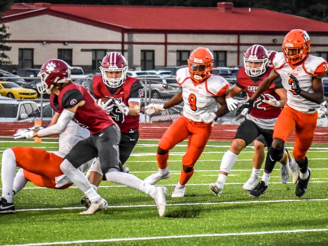 Varsity Football vs. Hall 9.25.20 (Senior Night)